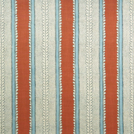 Linwood Dimity Rust FR Made to Measure Curtains