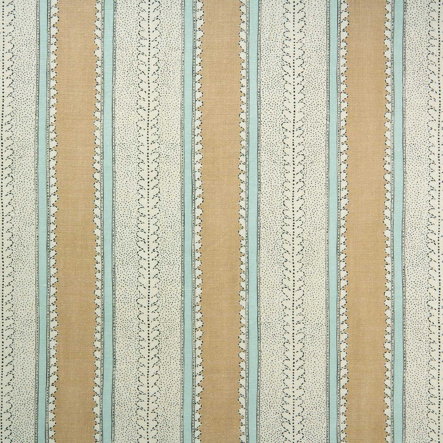 Linwood Dimity Biscuit Made to Measure Curtains