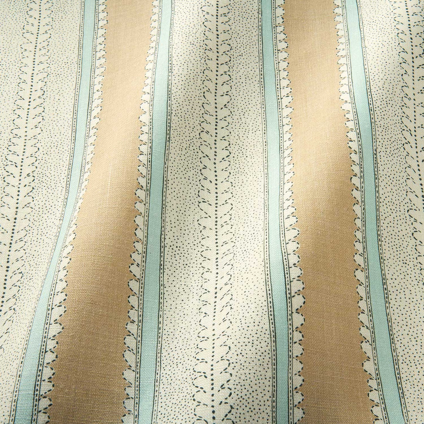 Linwood Dimity Biscuit Made to Measure Curtains