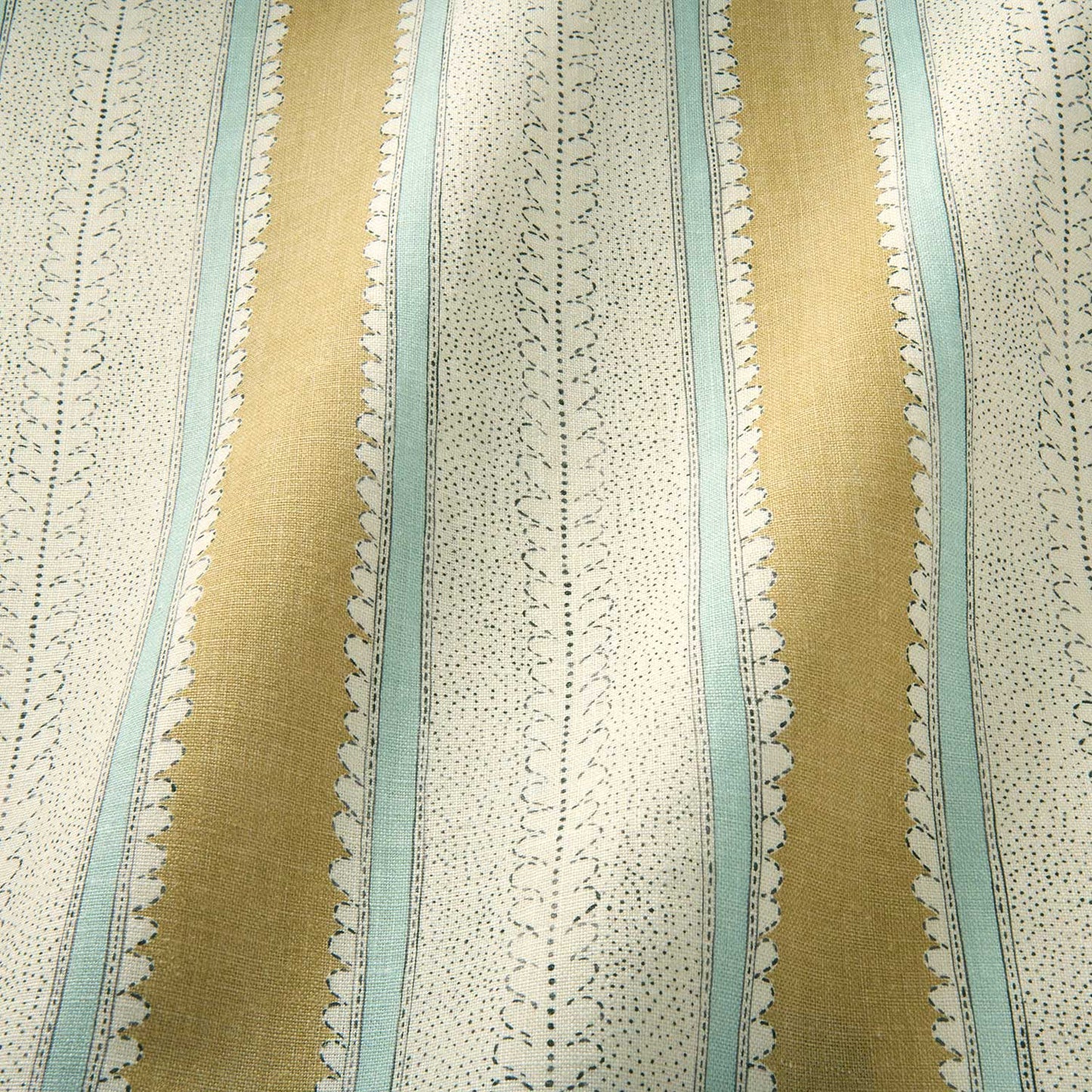 Linwood Dimity Straw FR Made to Measure Curtains