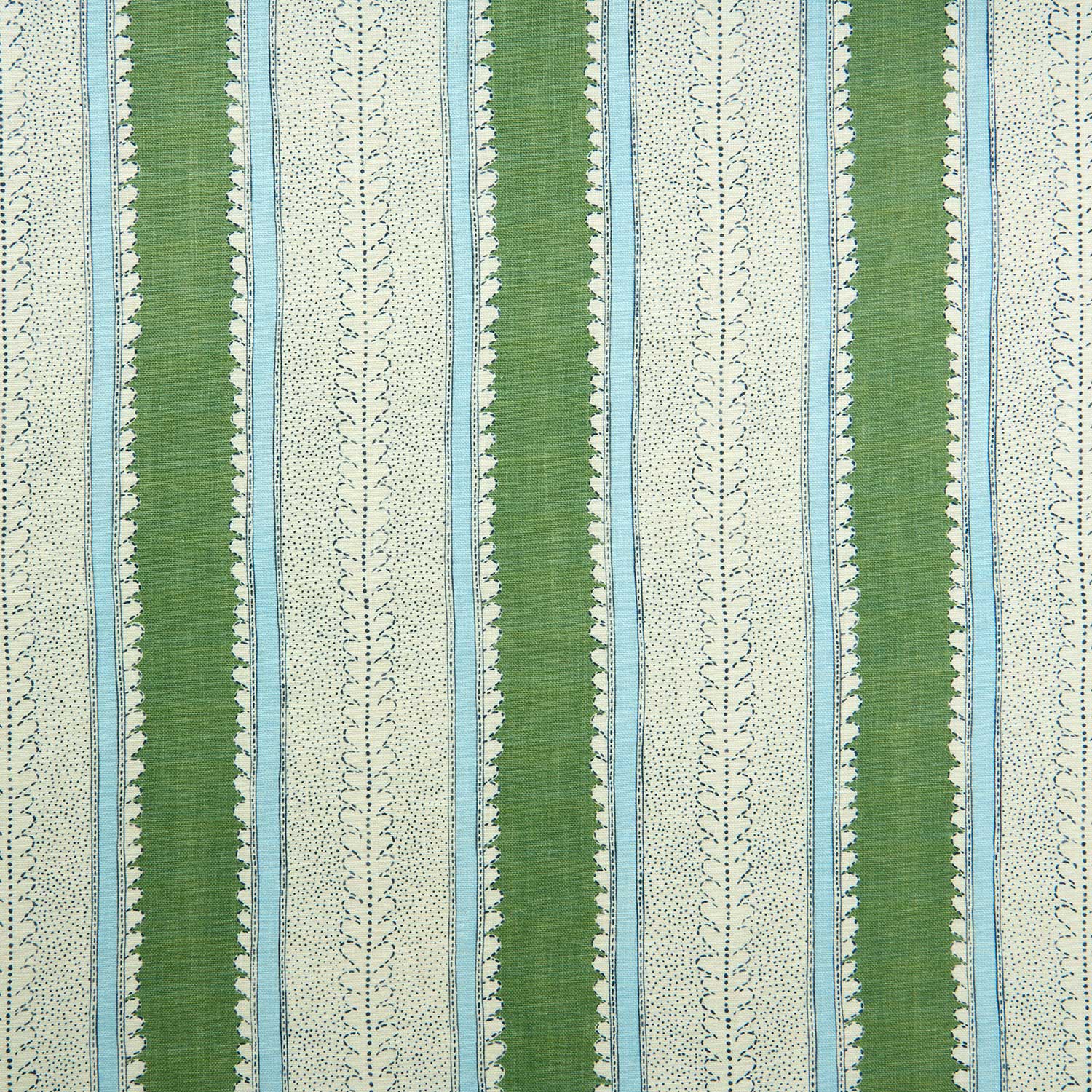 Linwood Dimity Bowling Green FR Made to Measure Curtains