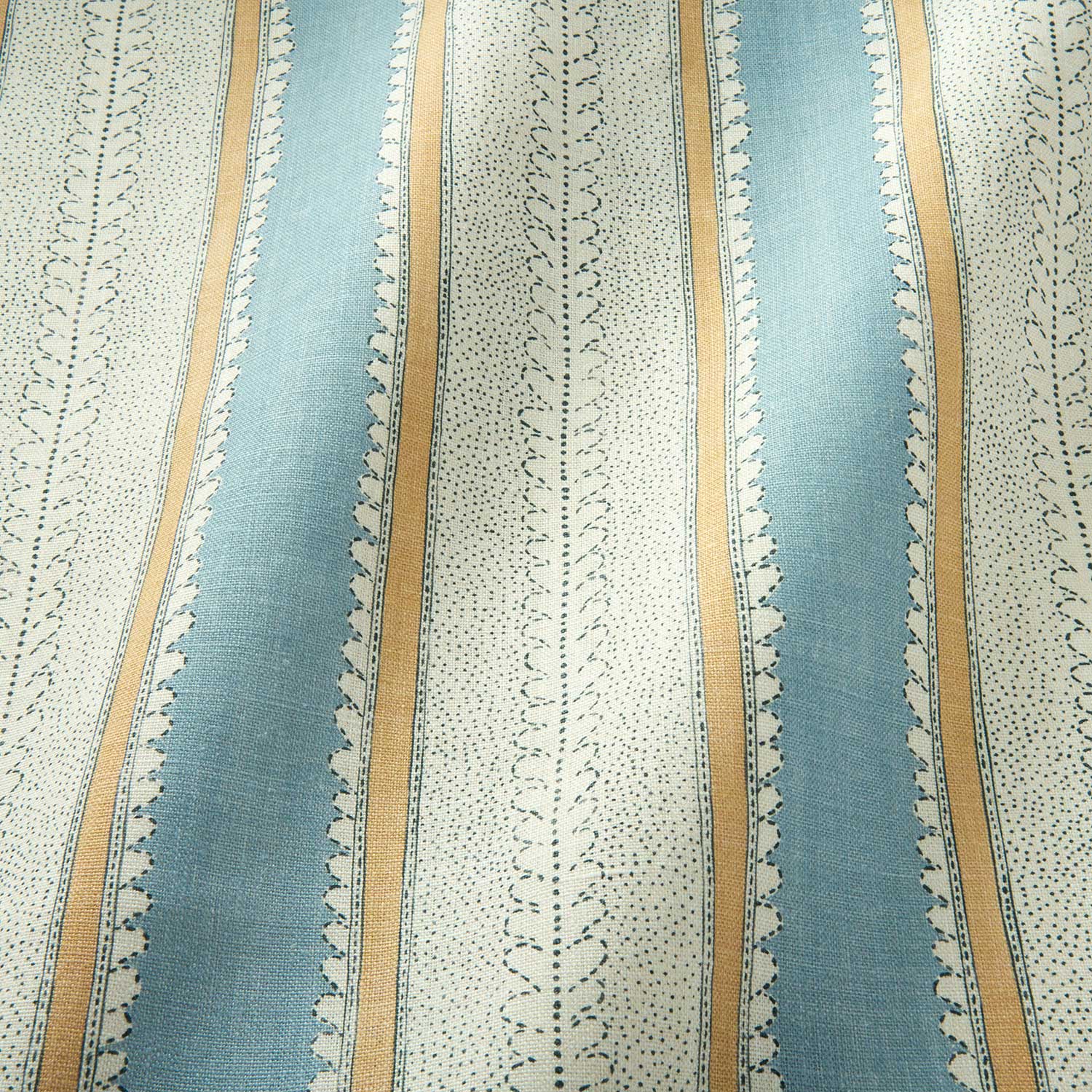 Linwood Dimity Powder Blue Made to Measure Curtains