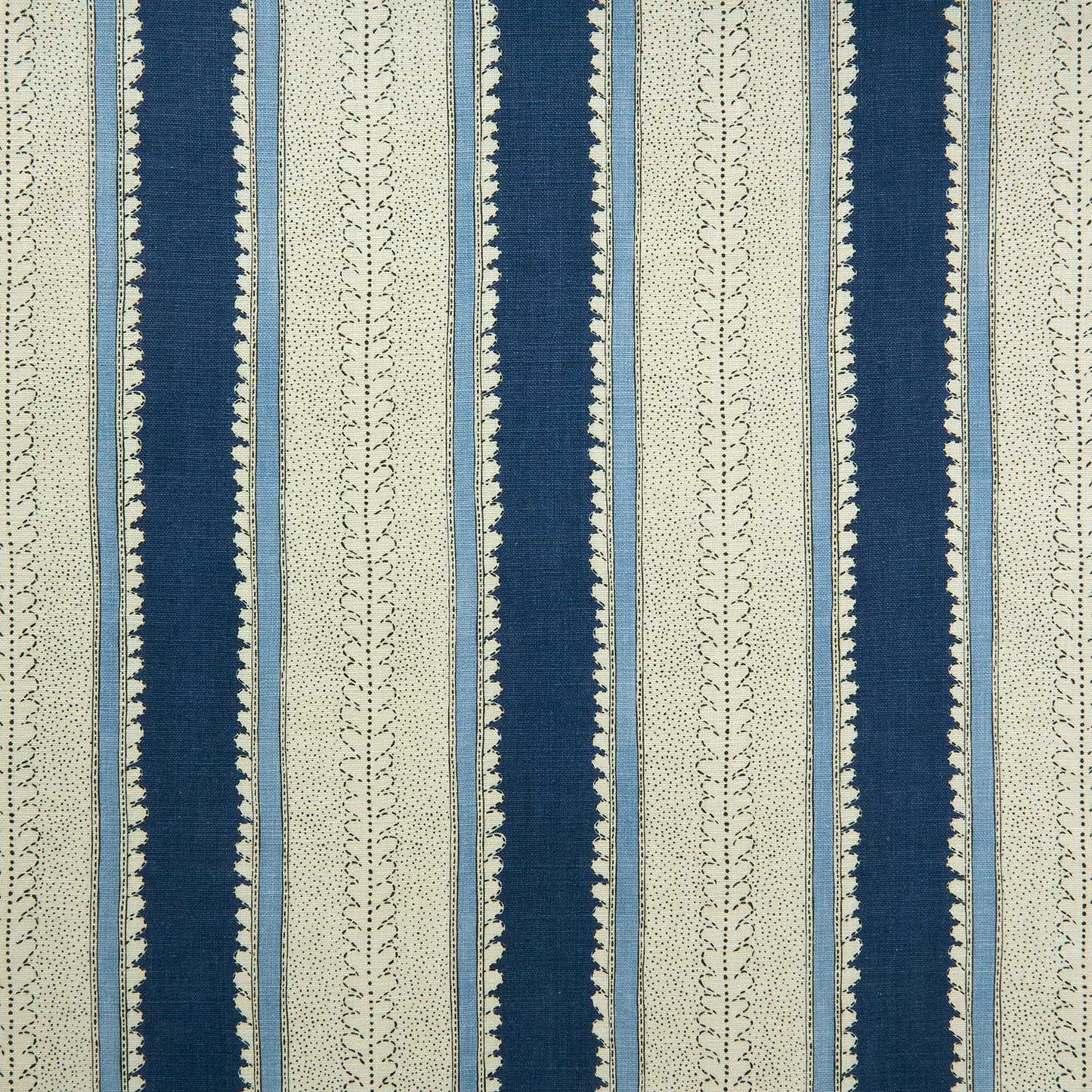 Linwood Dimity Ultramarine Made to Measure Curtains