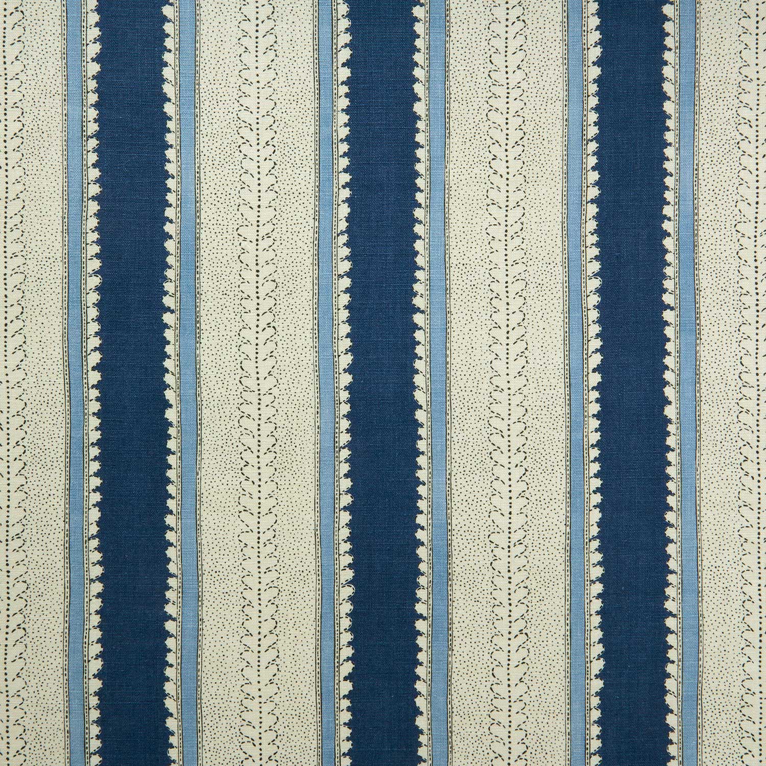 Linwood Dimity Ultramarine Made to Measure Curtains
