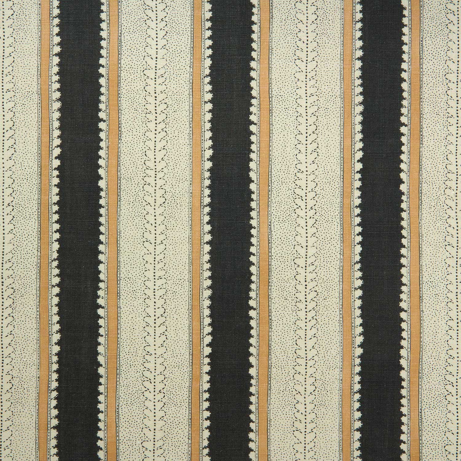 Linwood Dimity Charcoal FR Made to Measure Curtains