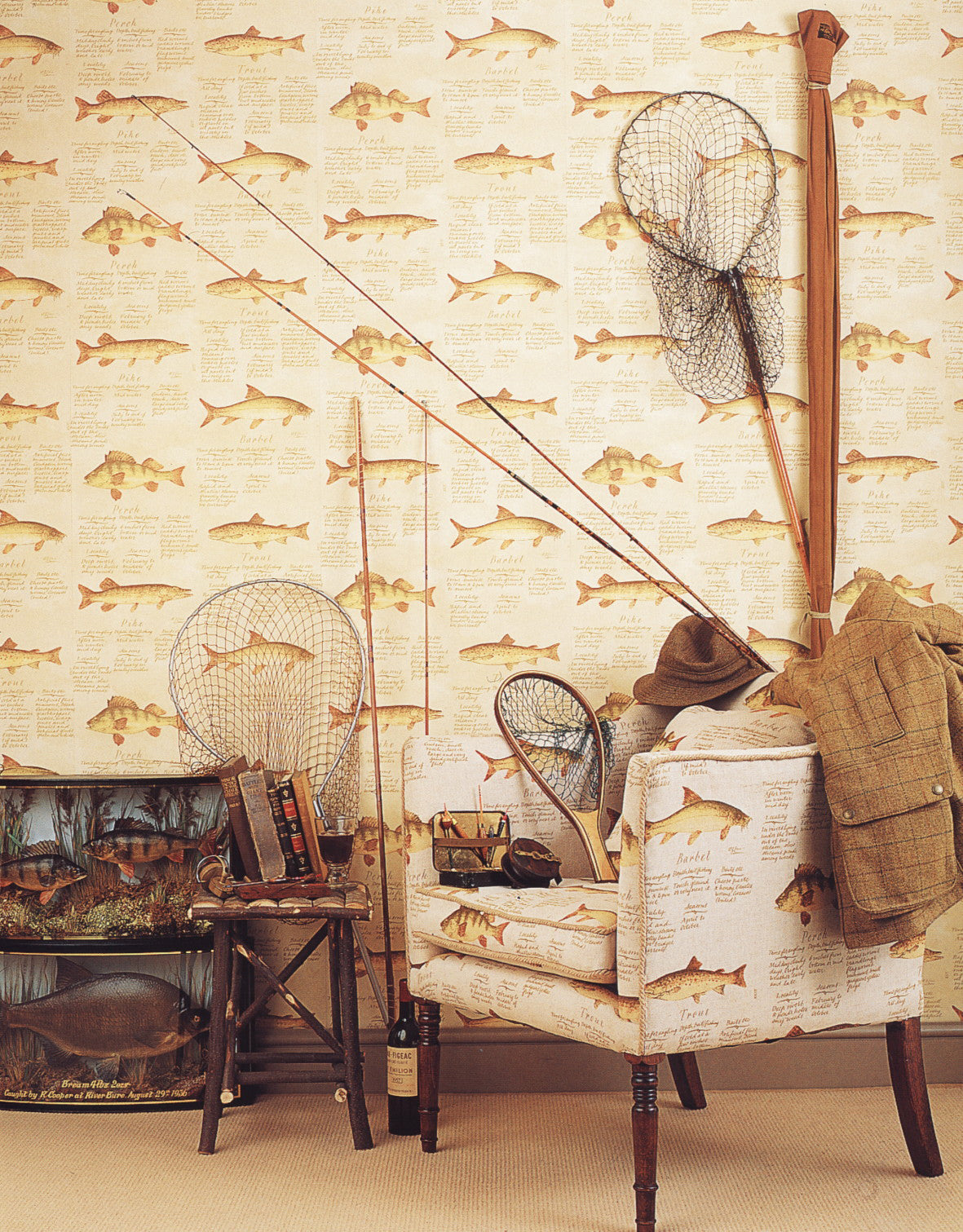 Lewis & Wood European Fish Made to Measure Curtains – lifestyle photograph