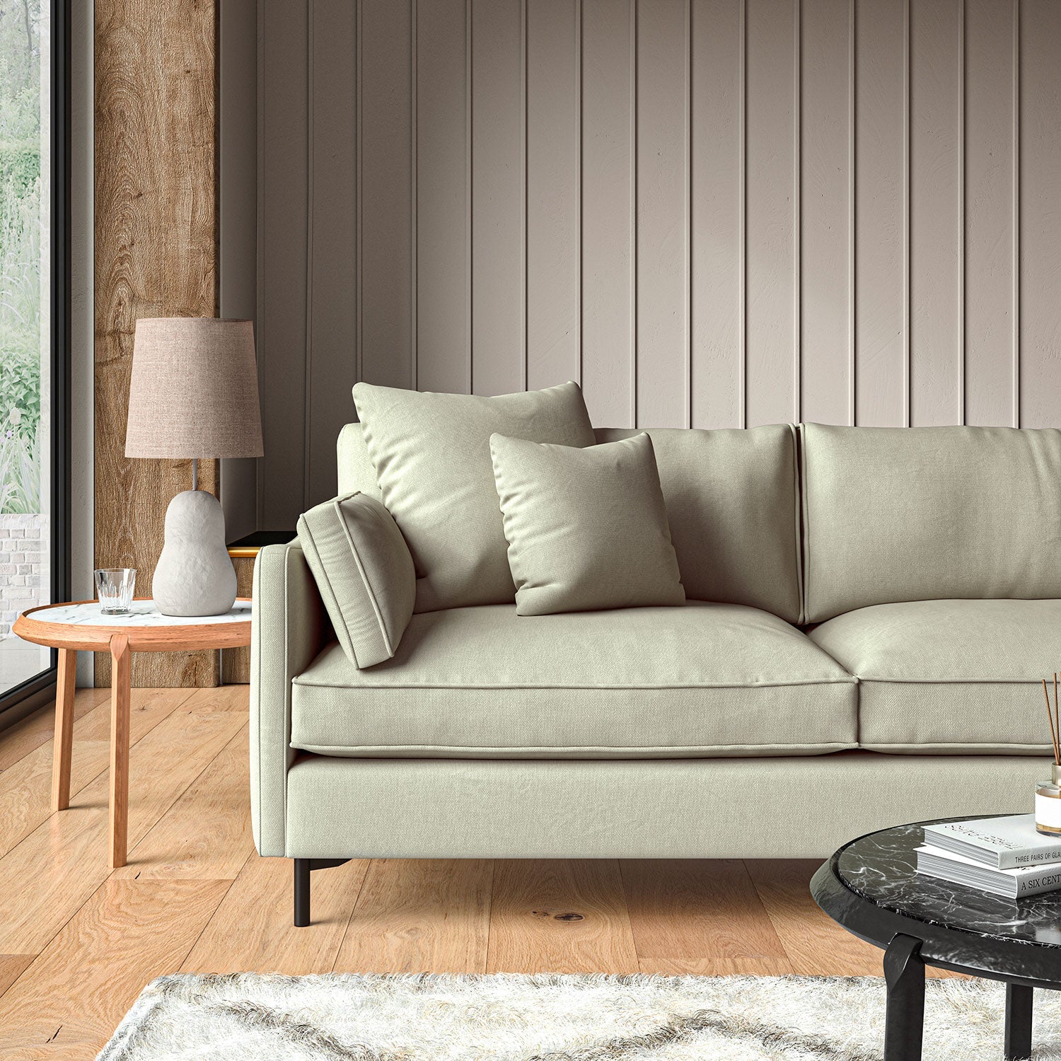 Linwood Elba Hemp Made to Measure Curtains