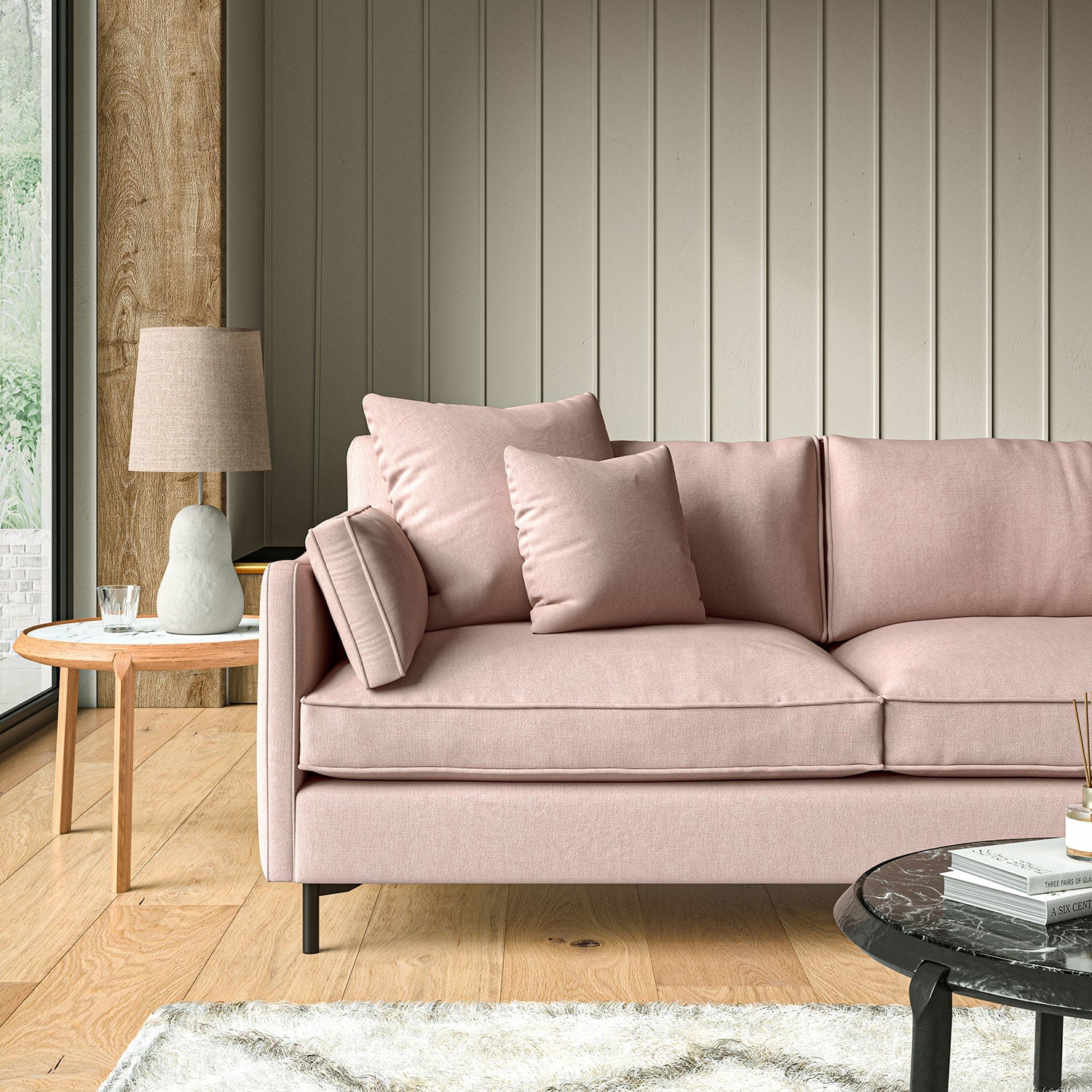 Linwood Elba Sorbet Made to Measure Curtains