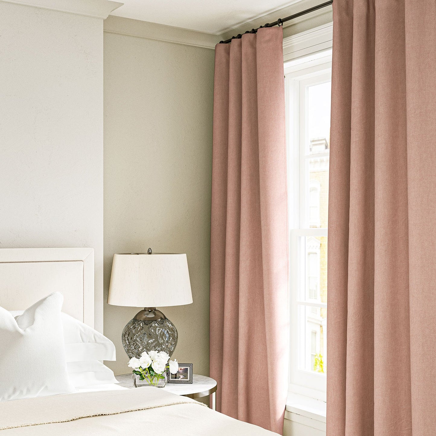 Linwood Elba Blush Made to Measure Curtains