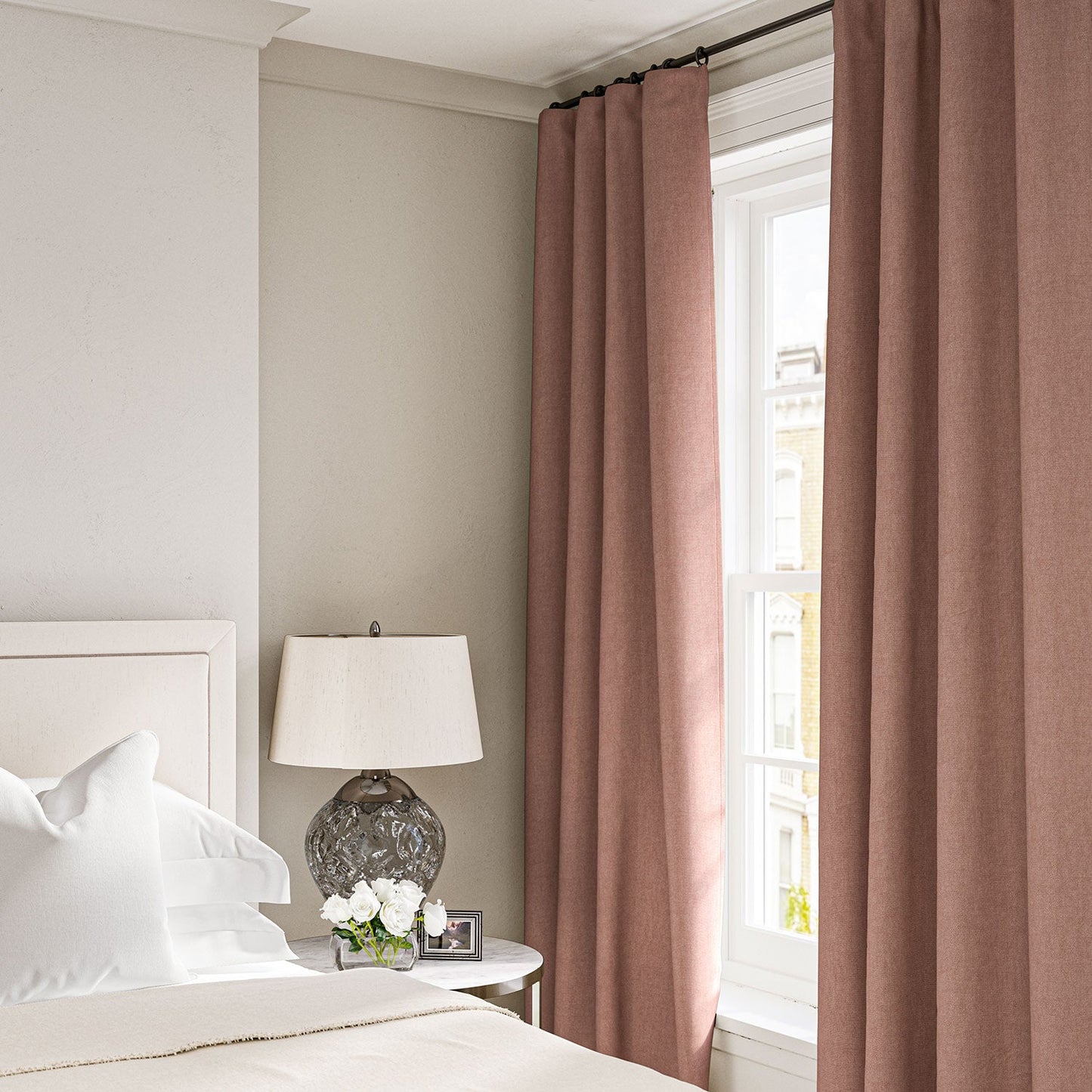 Linwood Elba Roseberry Made to Measure Curtains