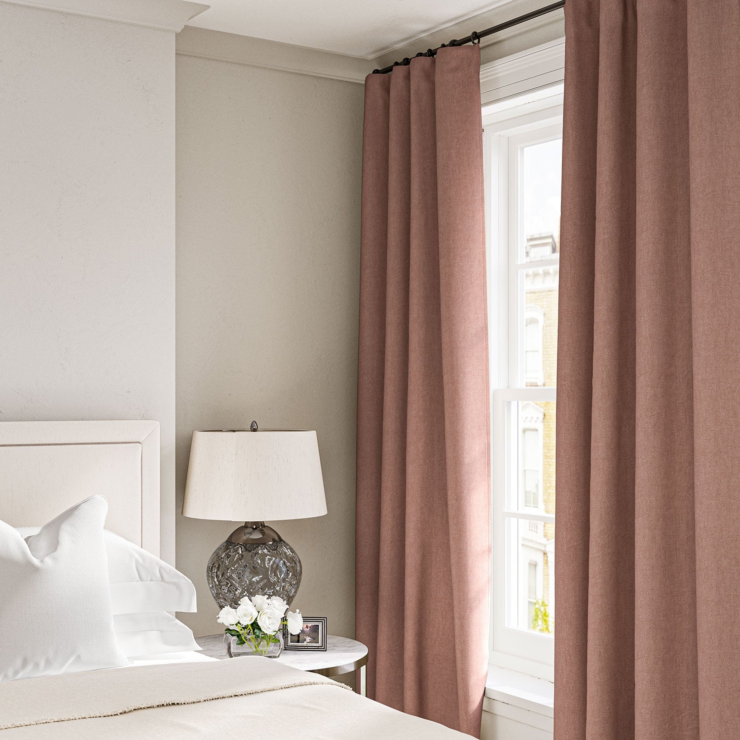 Linwood Elba Roseberry Made to Measure Curtains