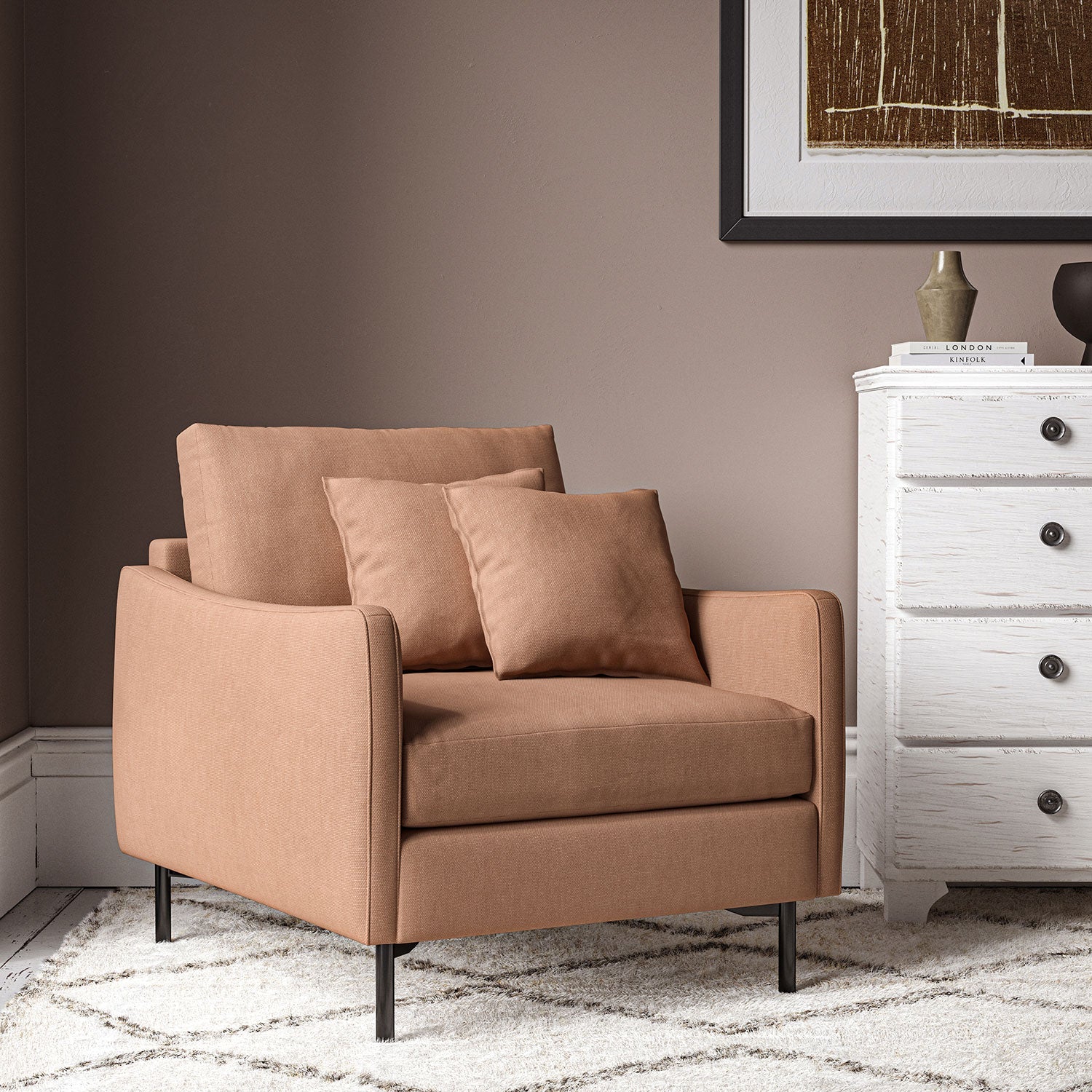 Linwood Elba Honey Beige Made to Measure Curtains