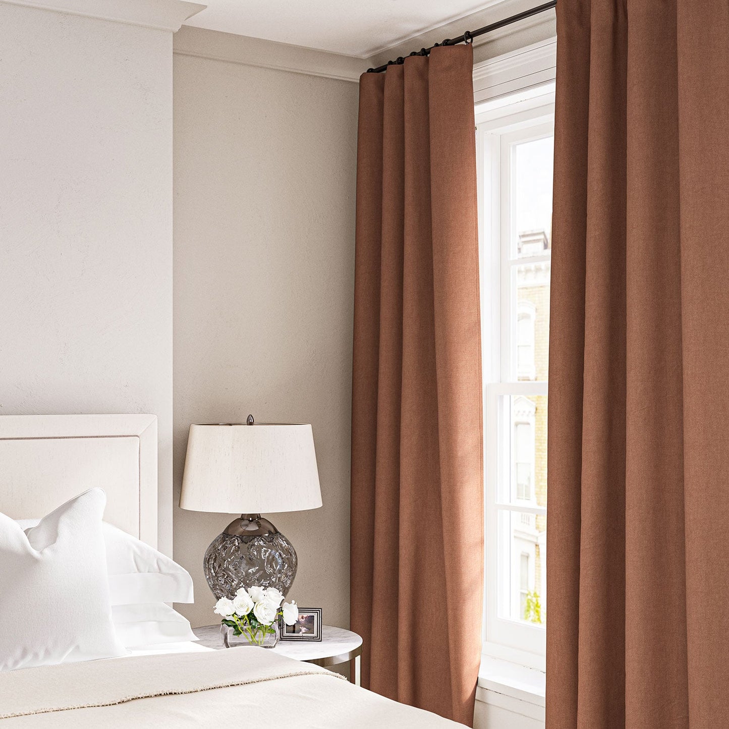 Linwood Elba Spice Made to Measure Curtains