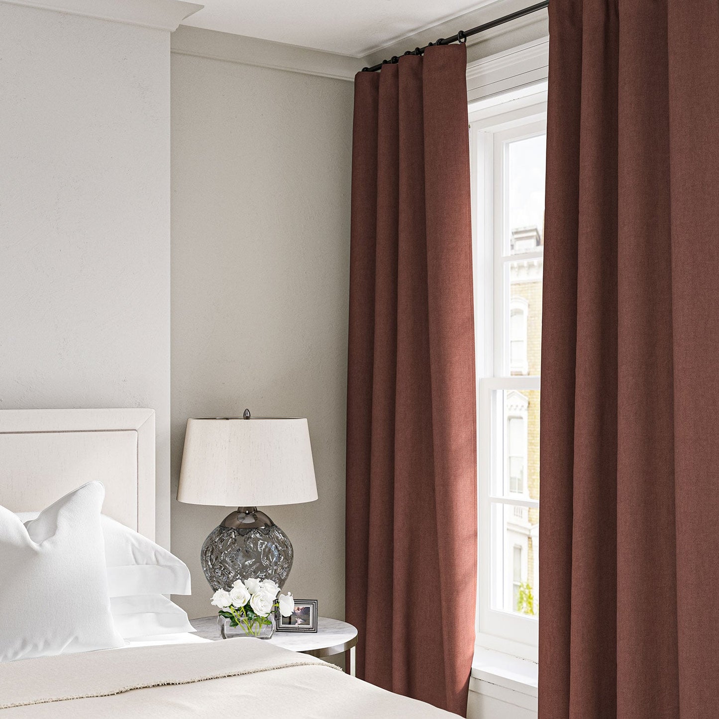 Linwood Elba Sweet Briar Made to Measure Curtains