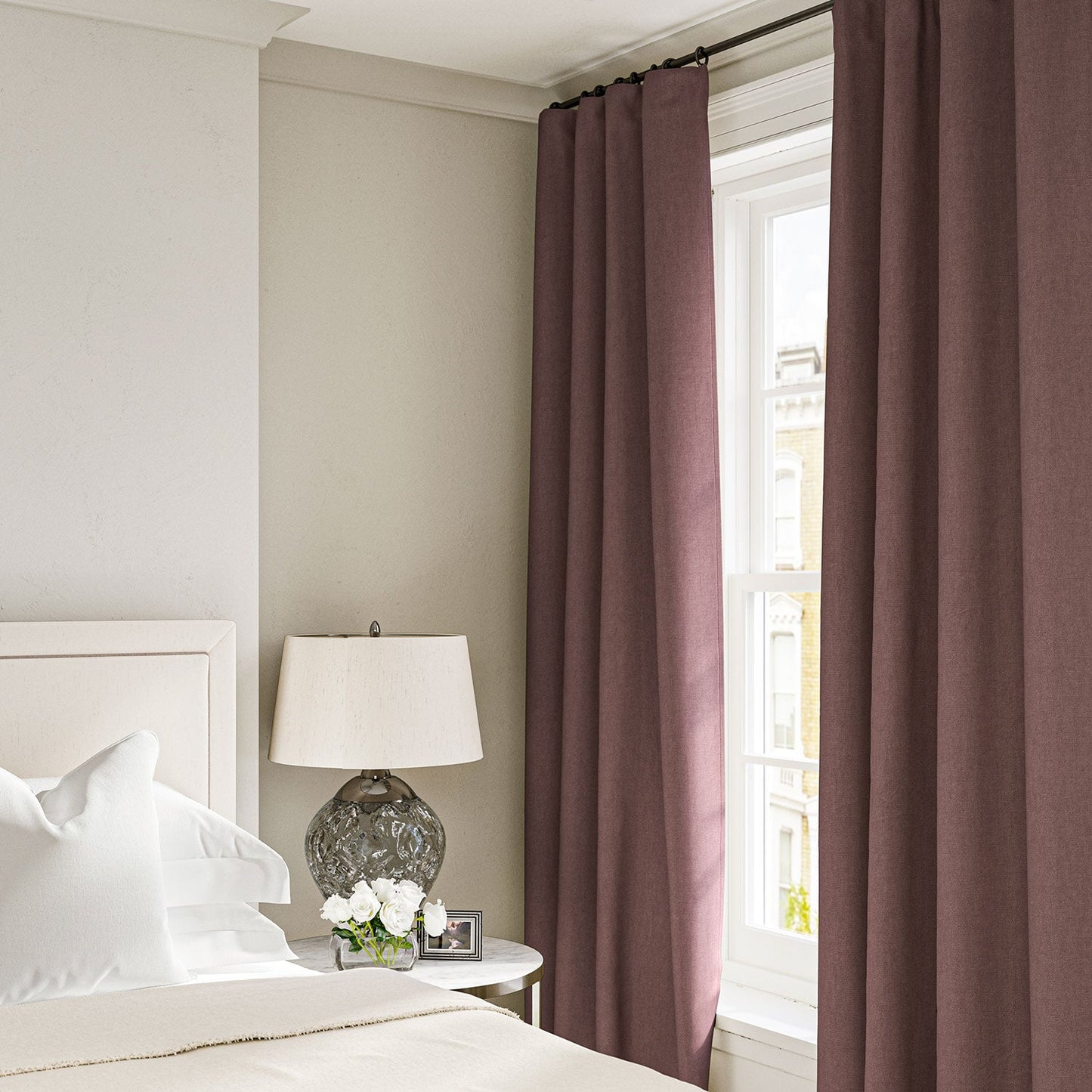 Linwood Elba Rosebay Made to Measure Curtains