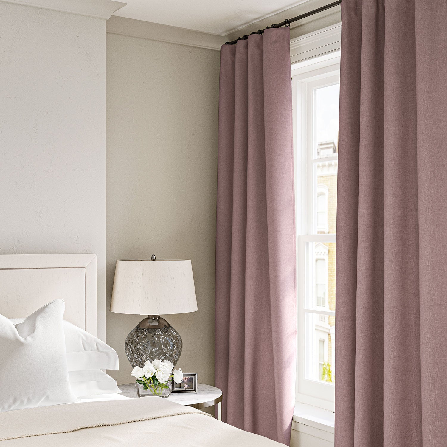 Linwood Elba Heather Made to Measure Curtains