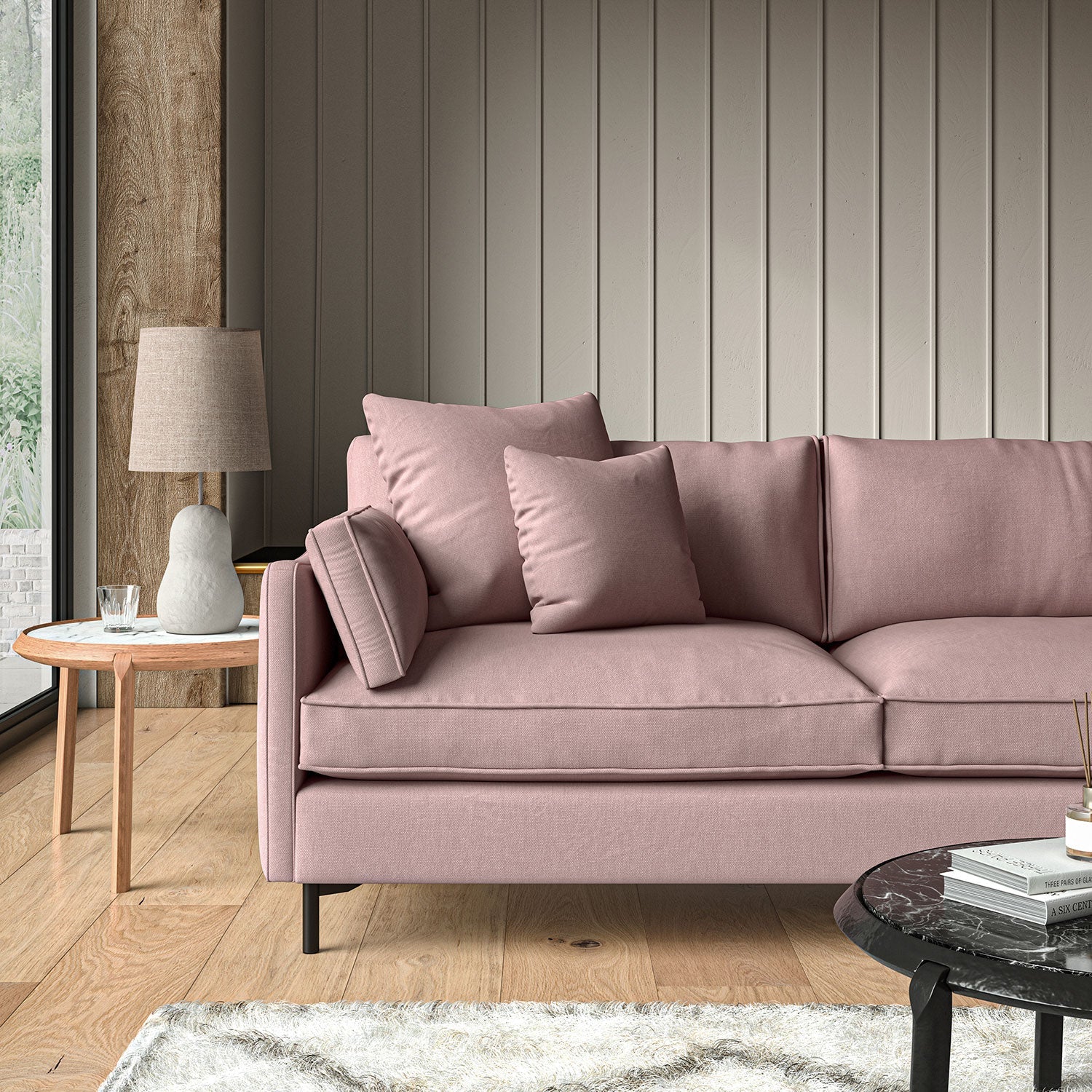 Linwood Elba Heather Made to Measure Curtains