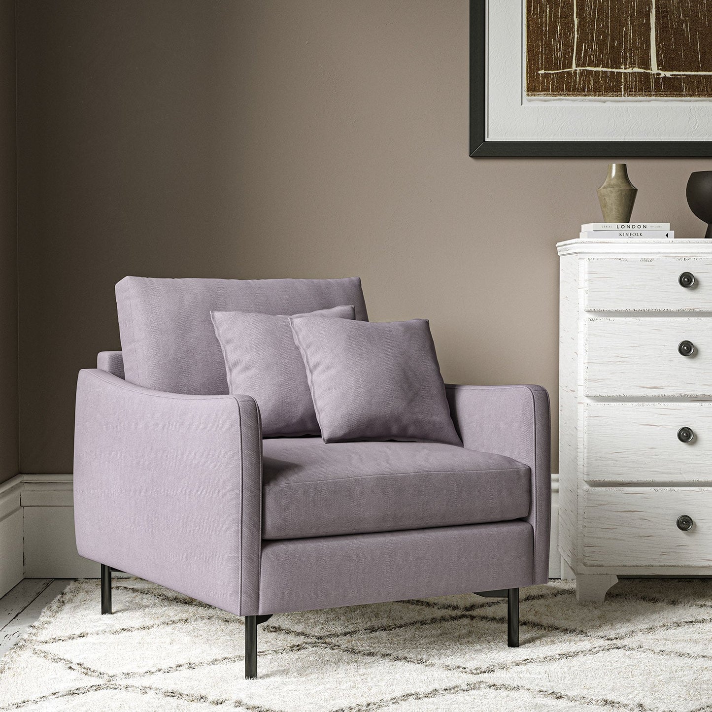 Linwood Elba Lilac Made to Measure Curtains