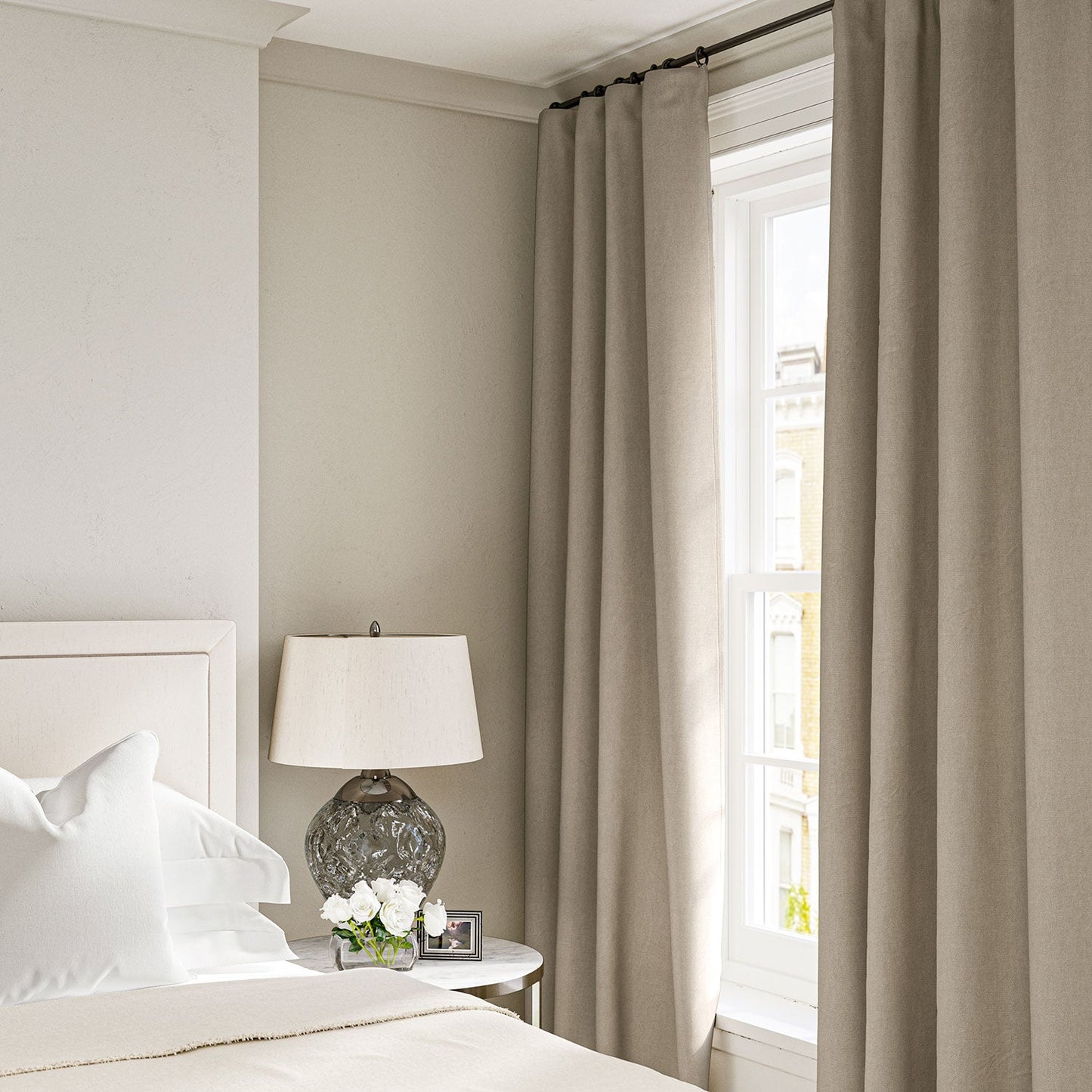Linwood Elba Sisal FR Made to Measure Curtains