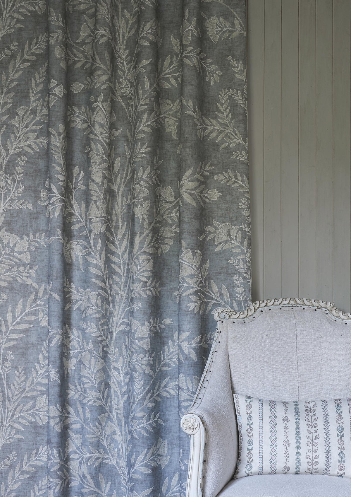 Lewis & Wood Bandana Sherbet Made to Measure Curtains – lifestyle photograph
