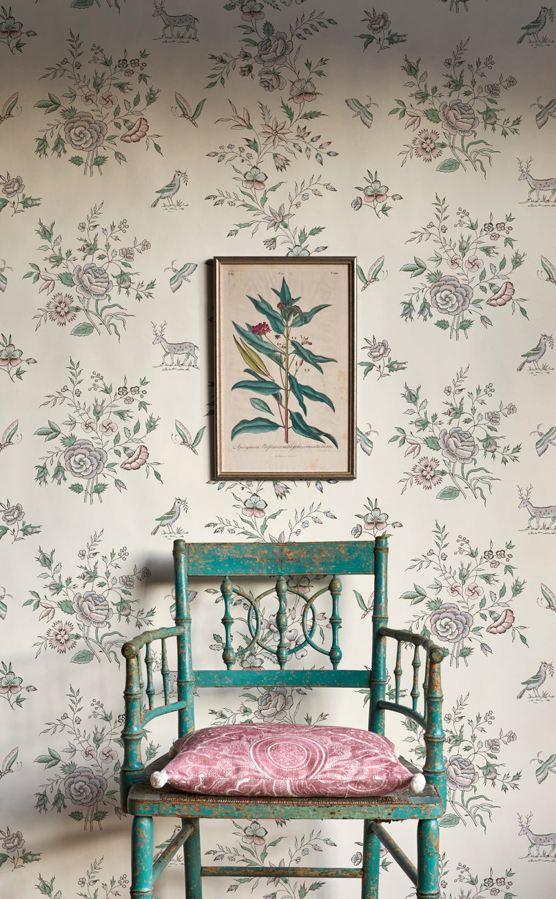 Lewis & Wood Nantessa Cerise Made to Measure Roman Blinds – lifestyle photograph