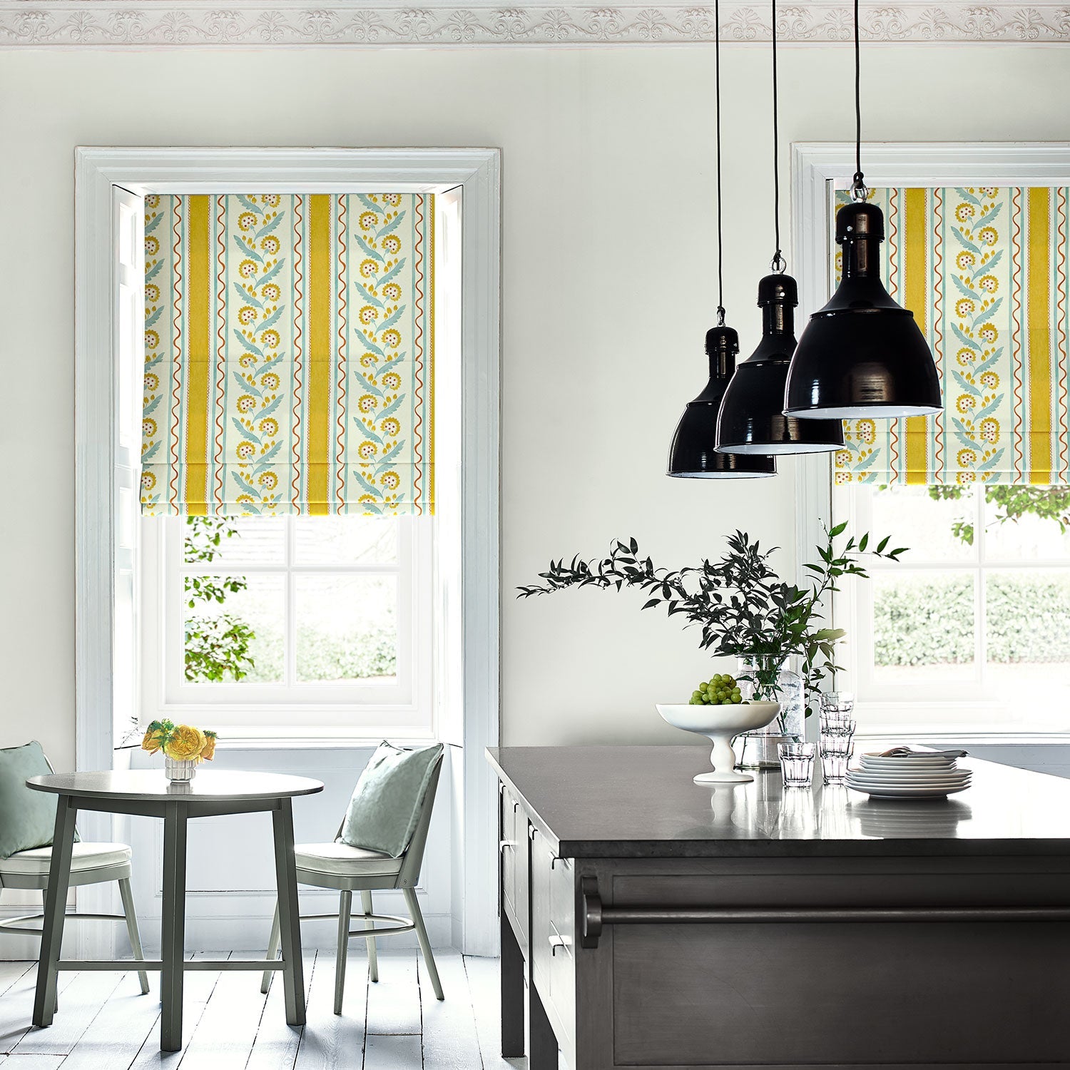 Linwood Polly Stripe St.Clements Made to Measure Curtains