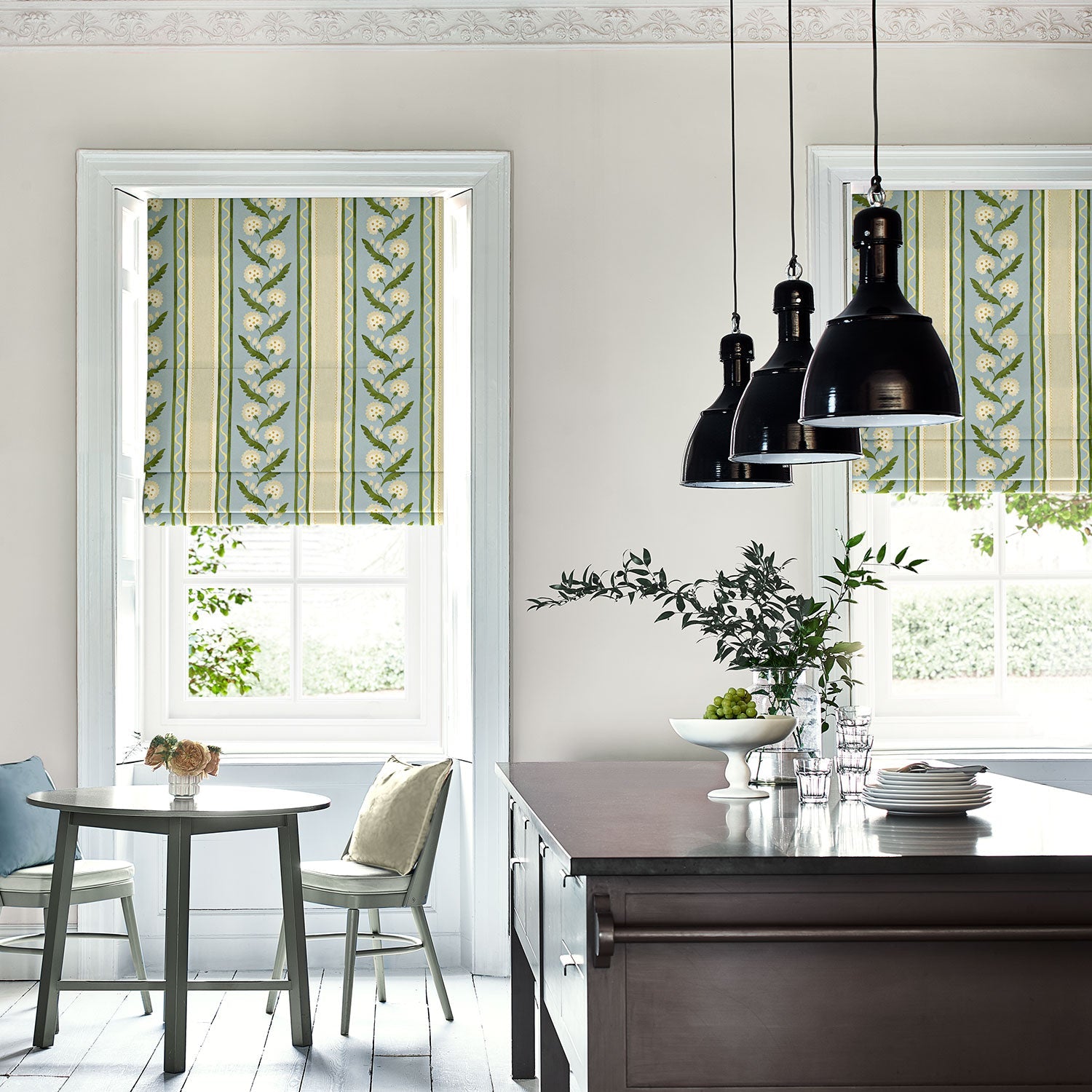 Linwood Polly Stripe Lakeside FR Made to Measure Curtains