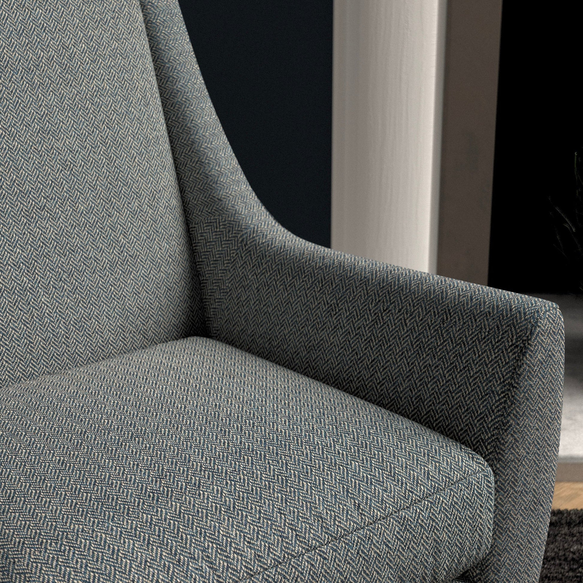 Linwood Faroe Ocean FR Made to Measure Curtains
