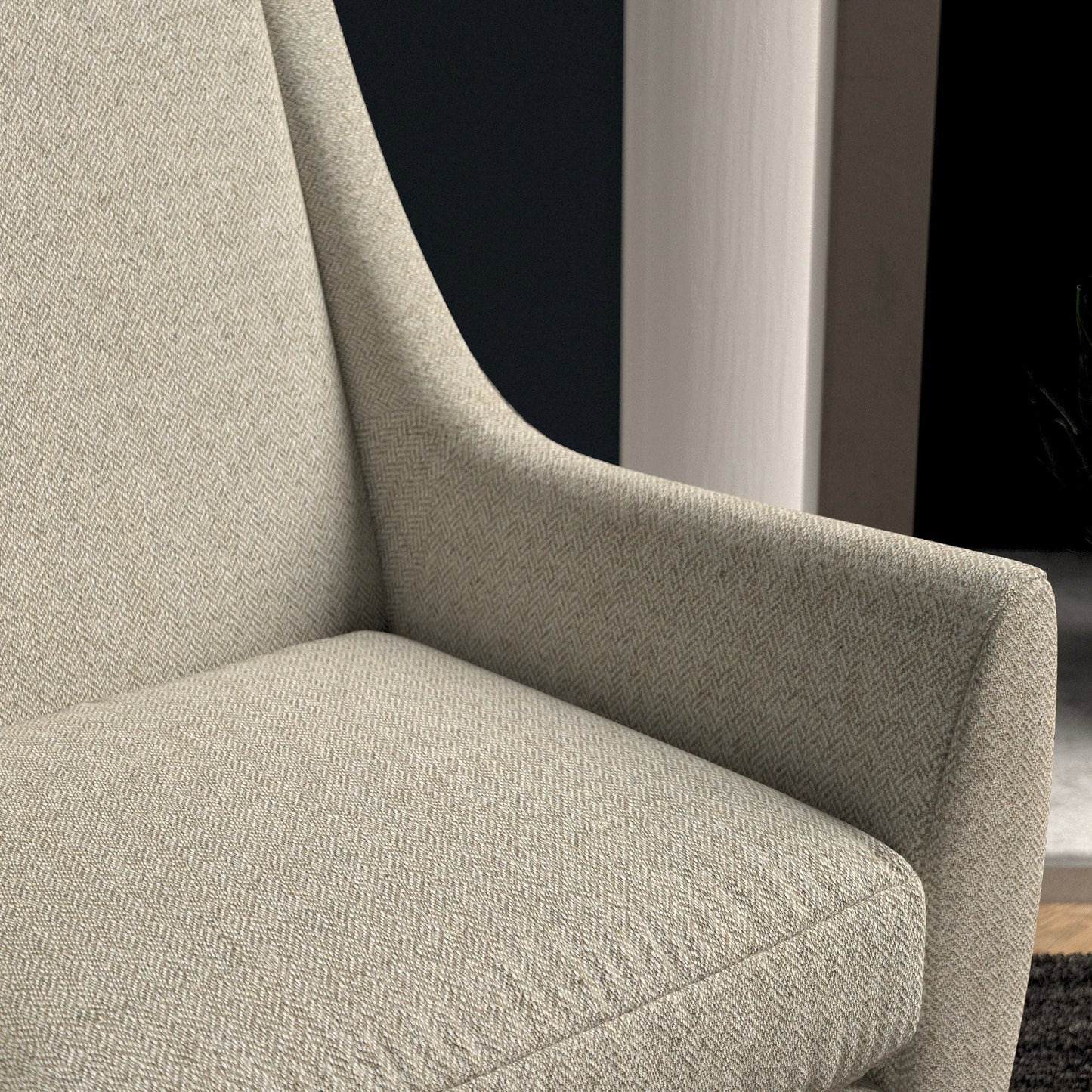 Linwood Faroe Fawn FR Made to Measure Curtains