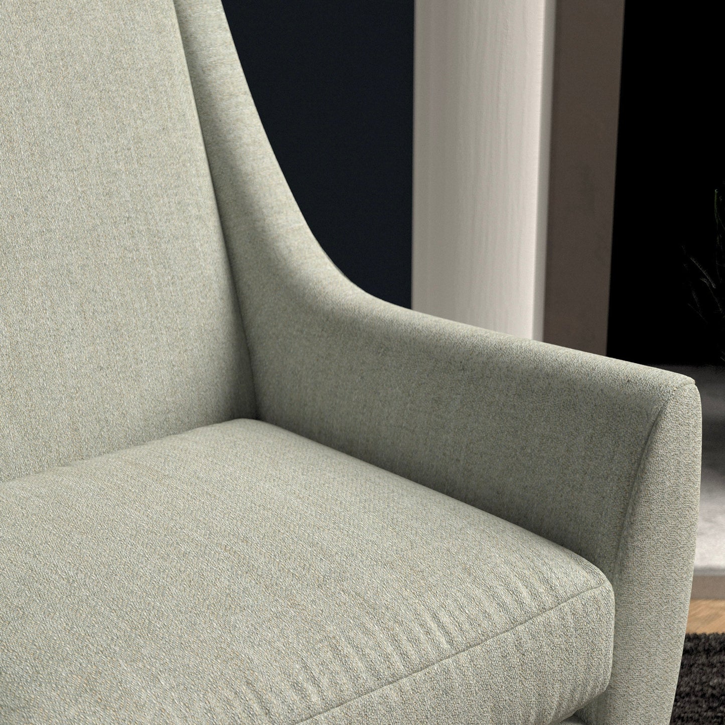 Linwood Faroe Sky FR Made to Measure Curtains