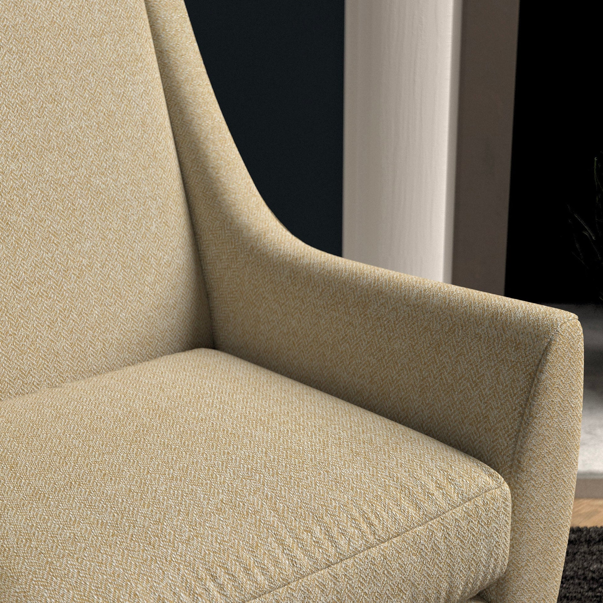Linwood Faroe Sand FR Made to Measure Curtains