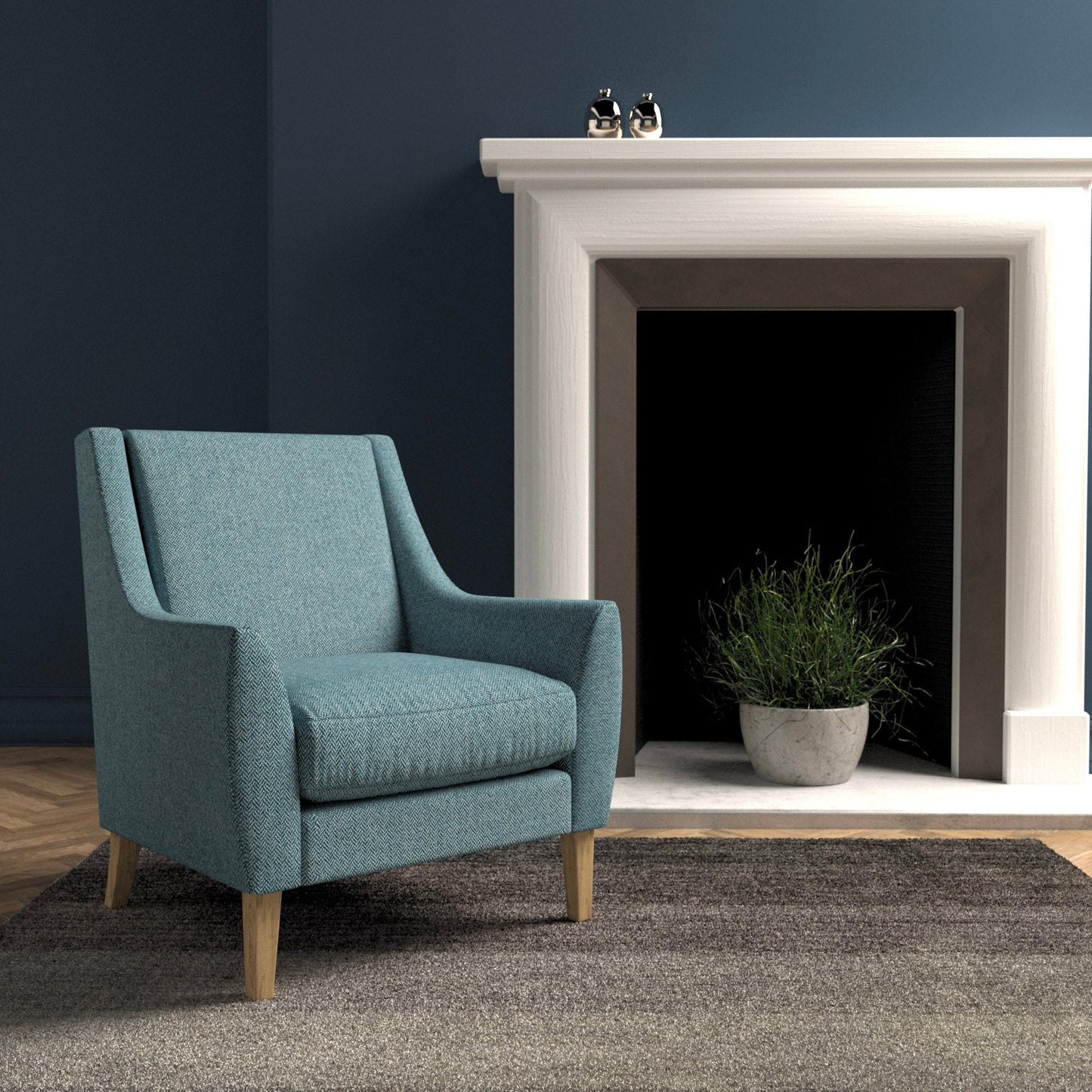 Linwood Faroe Mineral FR Made to Measure Curtains