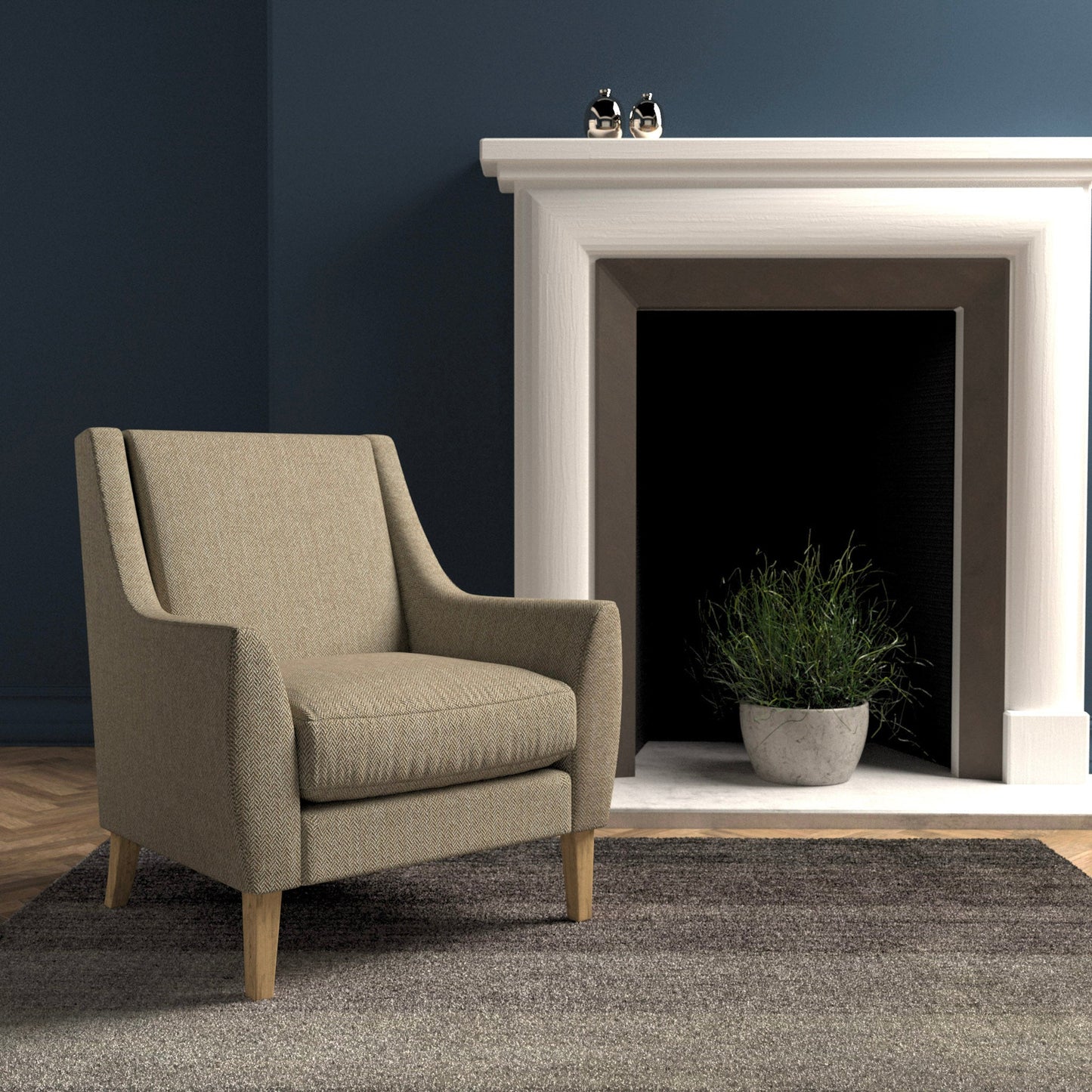Linwood Faroe Hazelwood FR Made to Measure Curtains