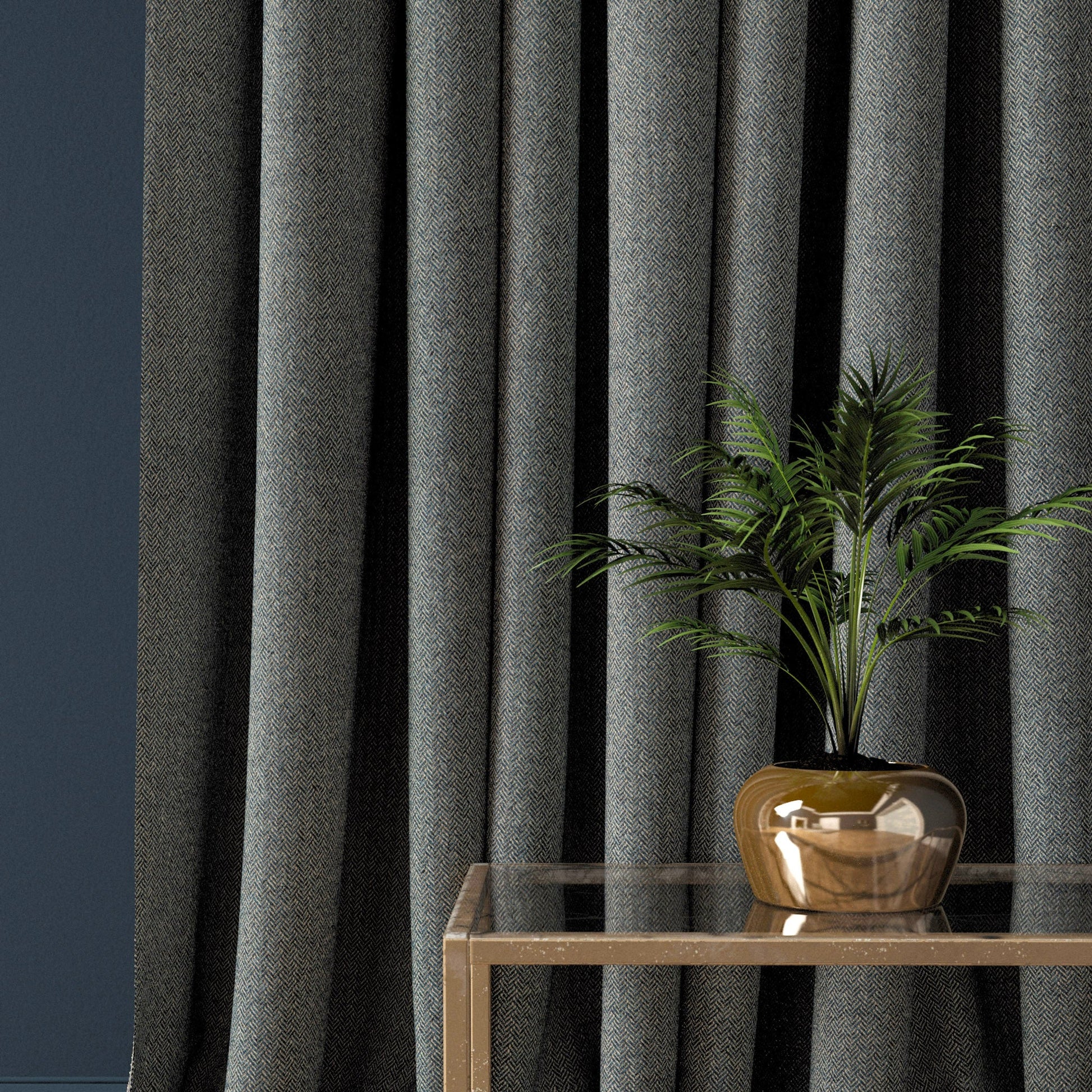 Linwood Faroe Ocean FR Made to Measure Curtains
