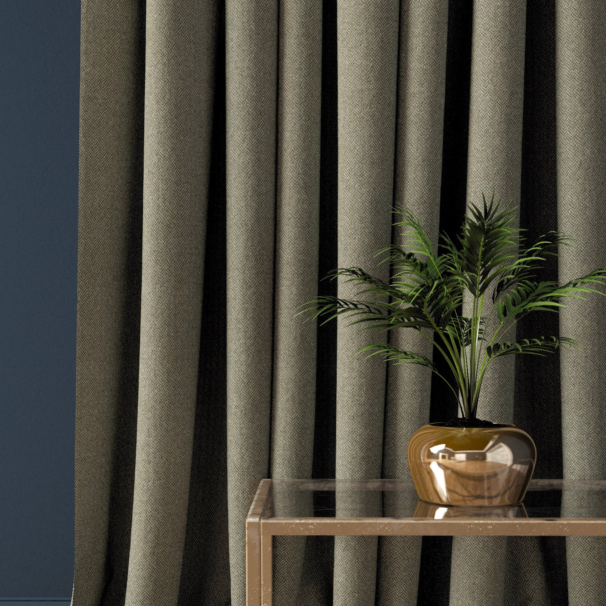 Linwood Faroe Smoke FR Made to Measure Curtains