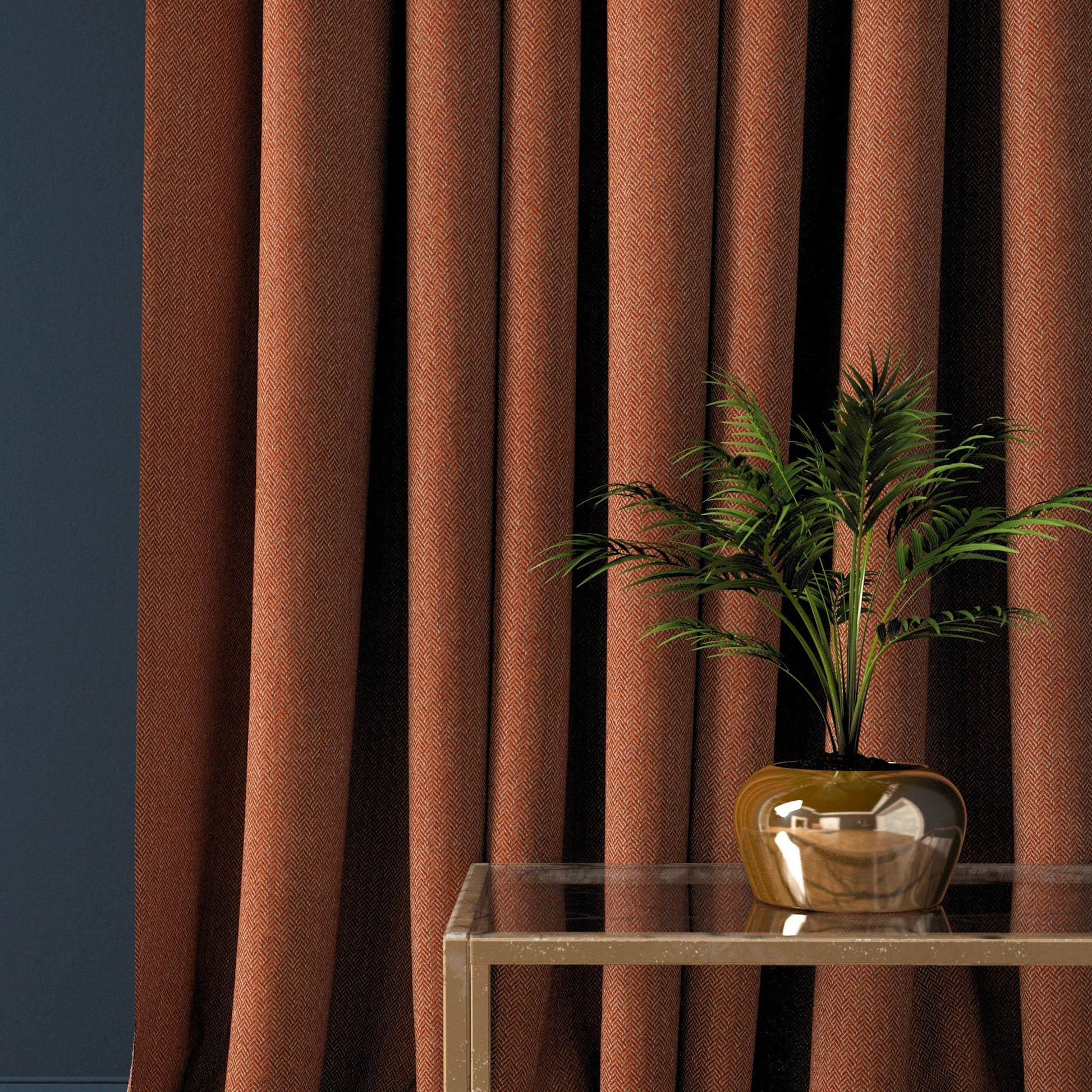Linwood Faroe Spice FR Made to Measure Curtains