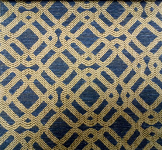 Chess Fez Marine Made to Measure Curtains