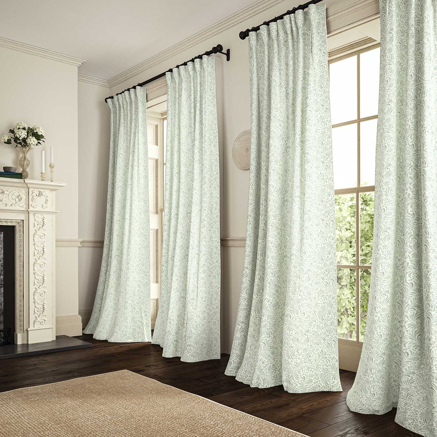 Linwood Blythe Shadow Made to Measure Curtains