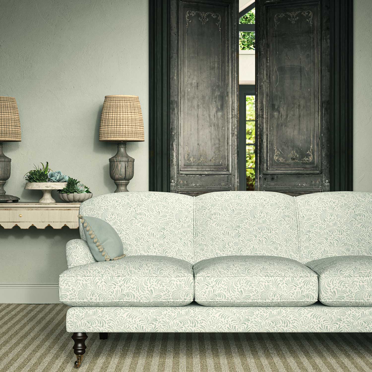 Linwood Blythe Shadow FR Made to Measure Curtains