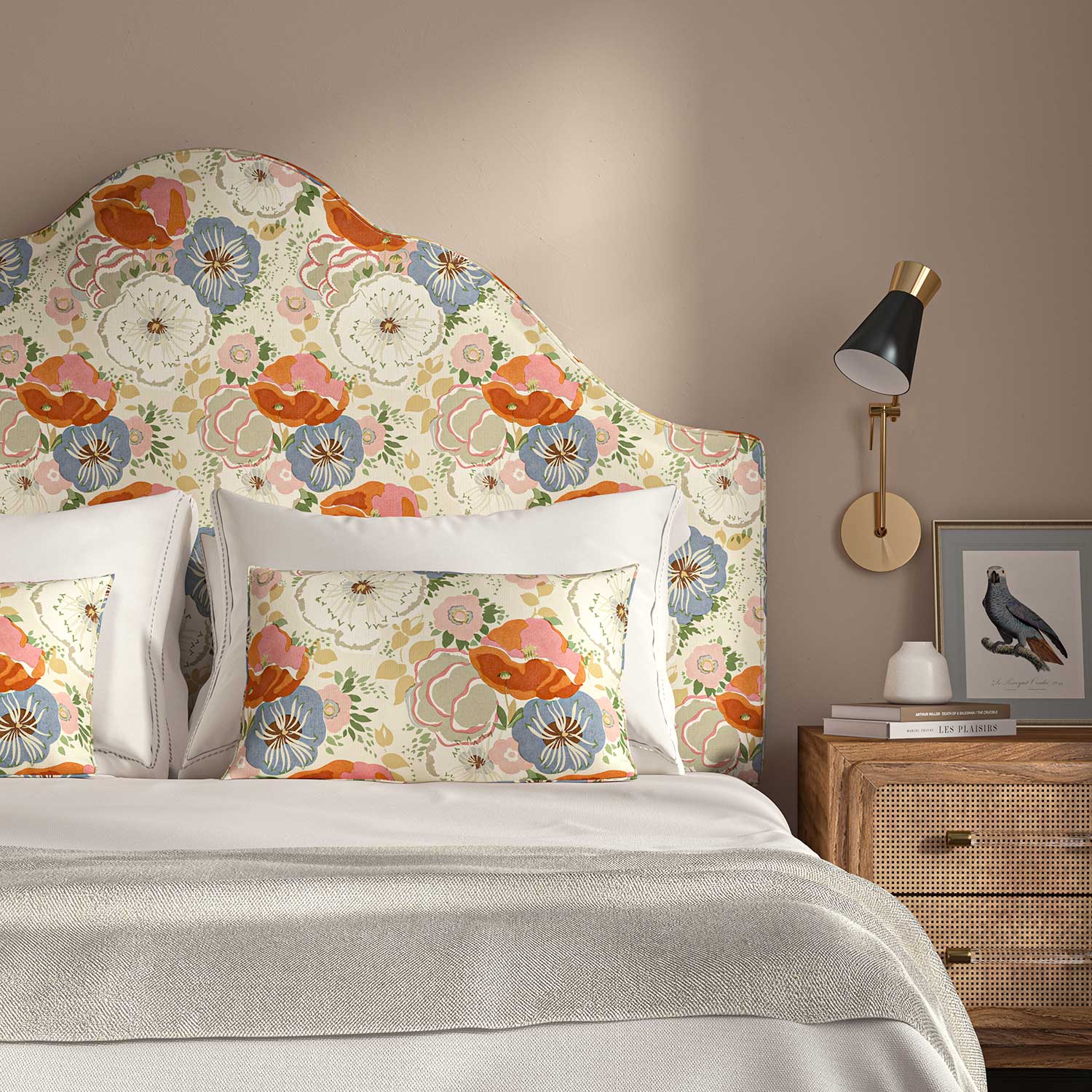 Linwood Joni Tangerine Made to Measure Curtains