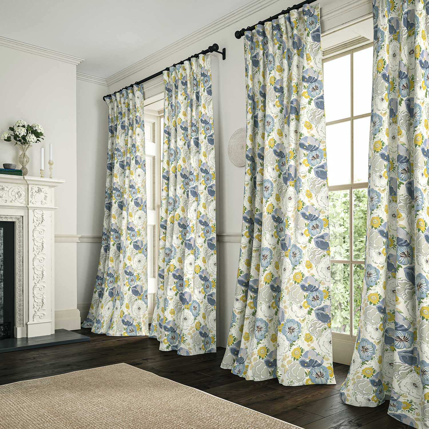 Linwood Joni Chambray Made to Measure Curtains