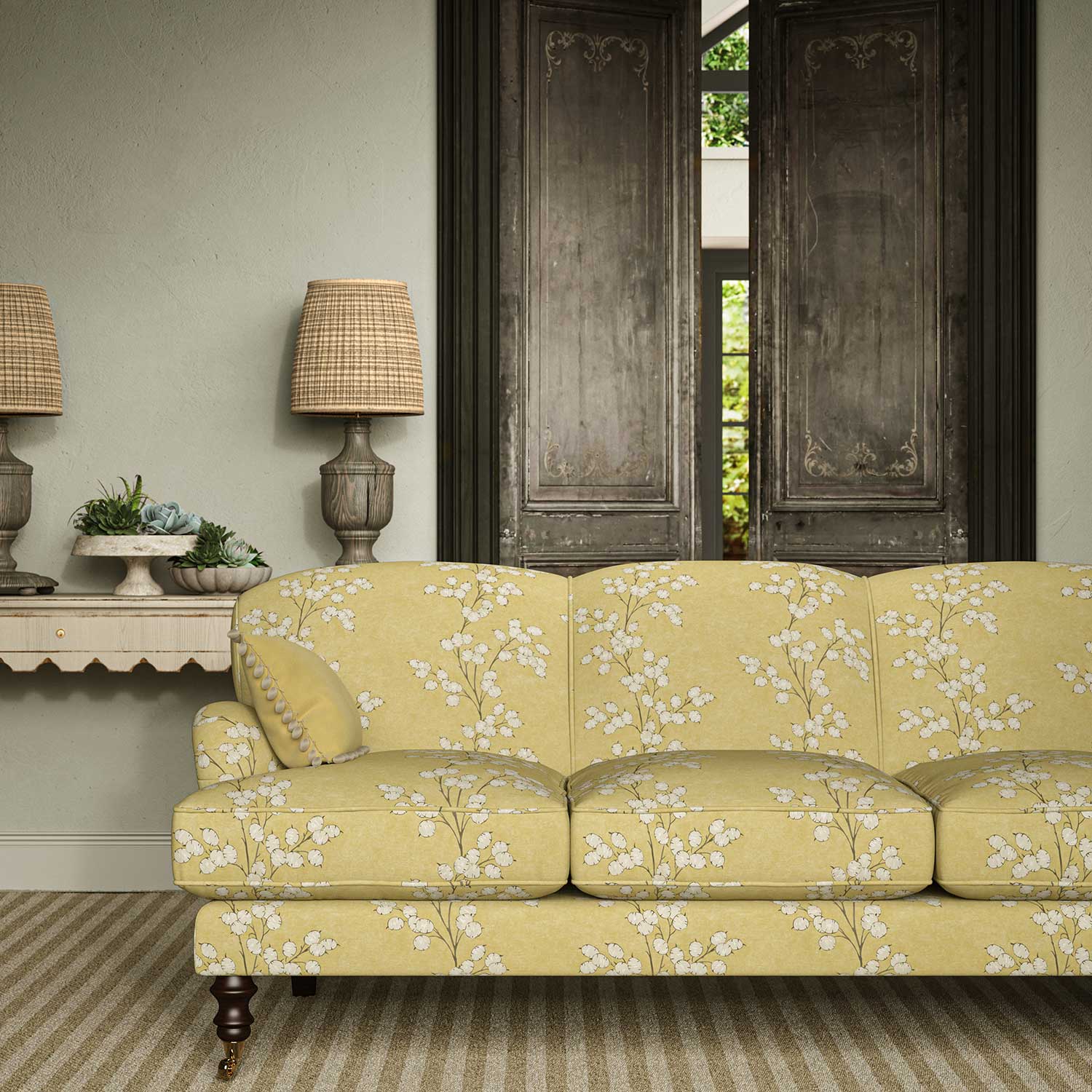 Linwood Lottie Dijon FR Made to Measure Curtains
