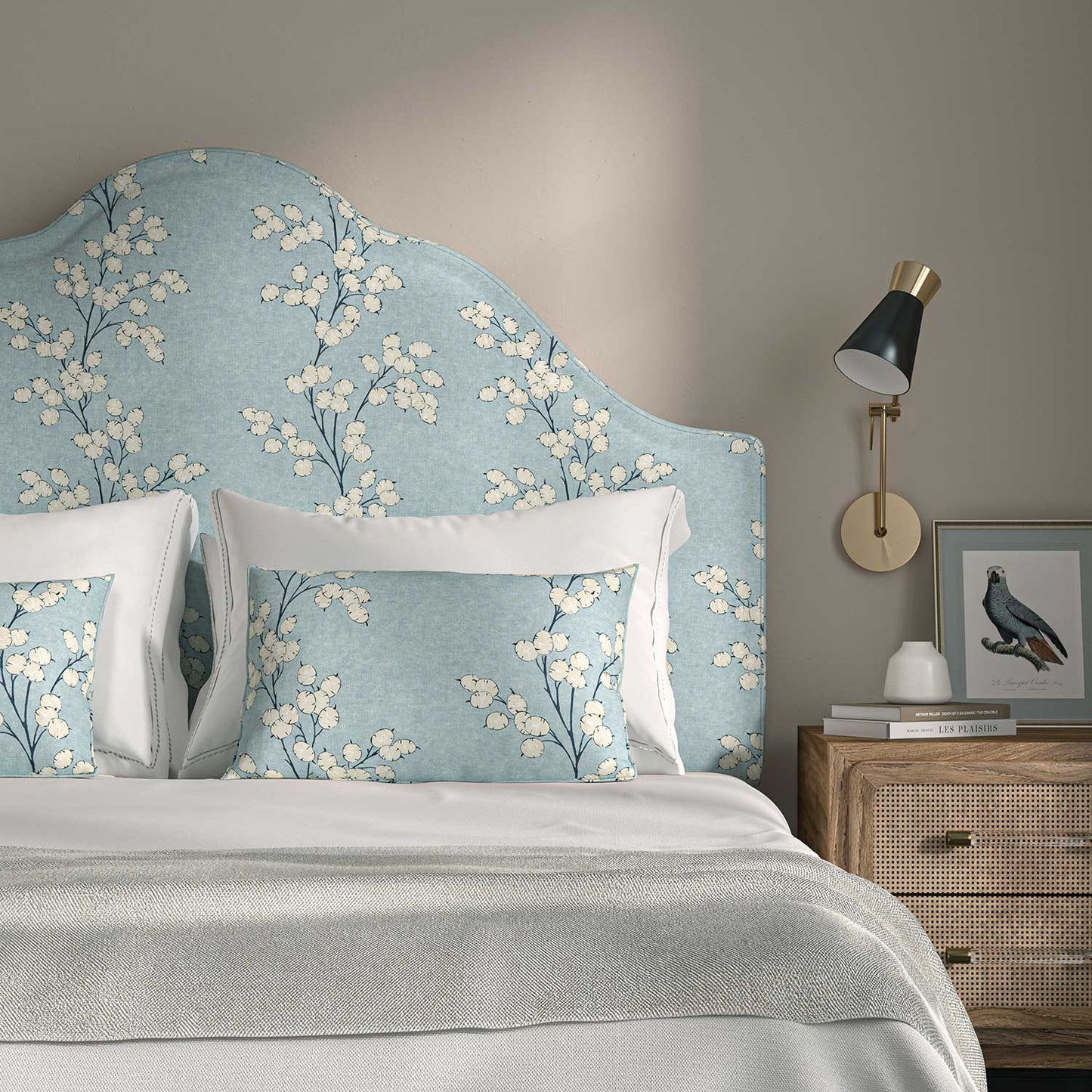 Linwood Lottie Sky Made to Measure Curtains
