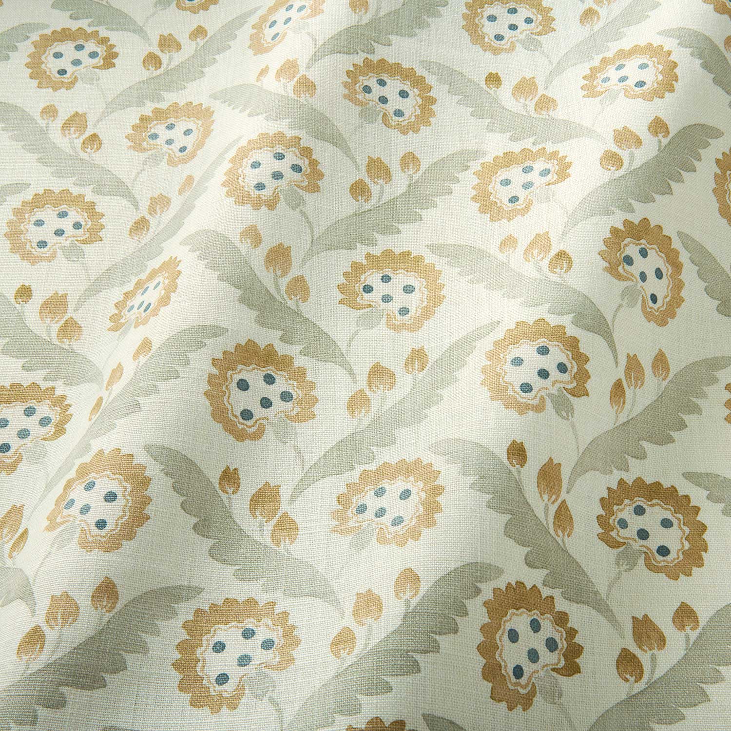 Linwood Polly Wheat FR Made to Measure Curtains