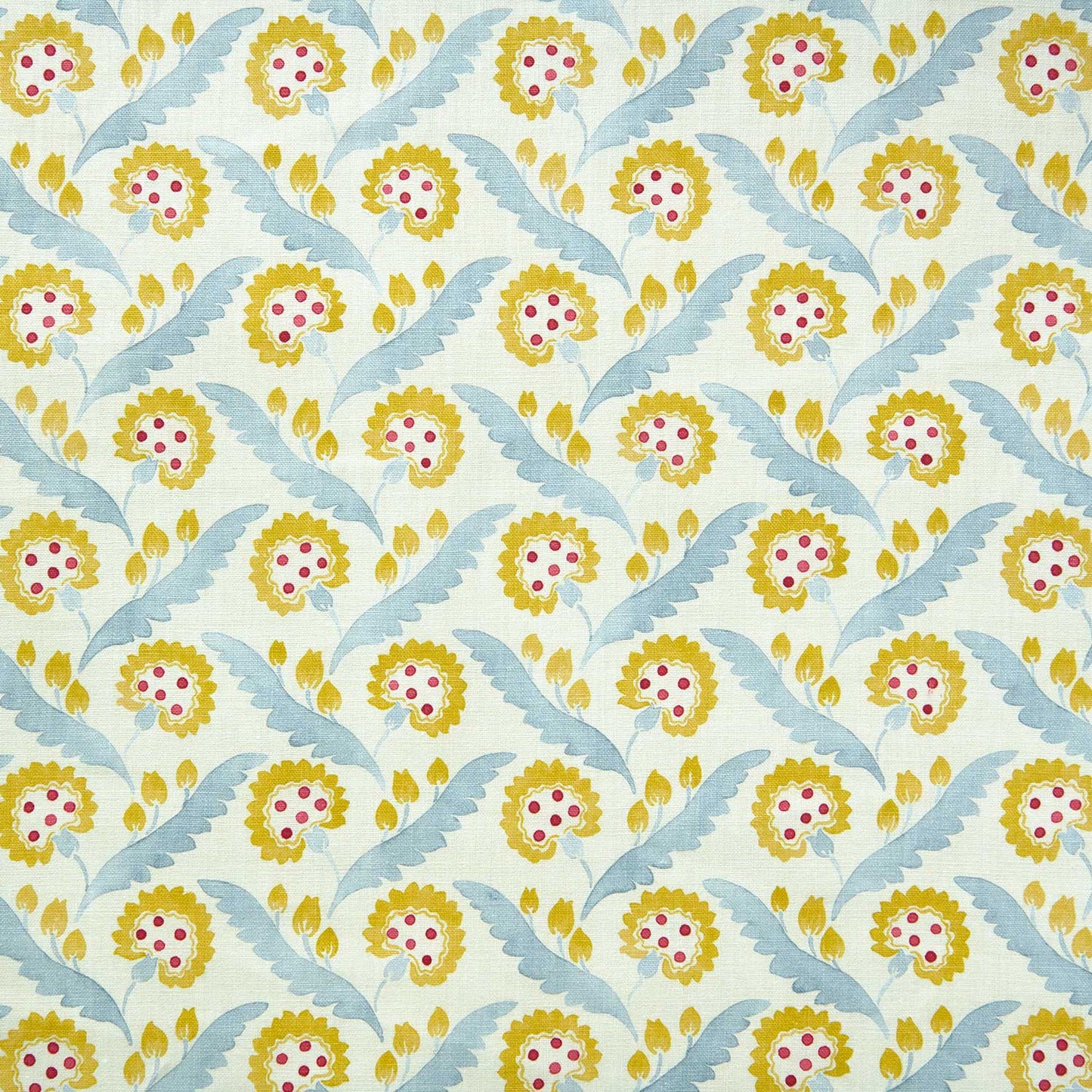 Linwood Polly Rhubarb & Custard Made to Measure Curtains