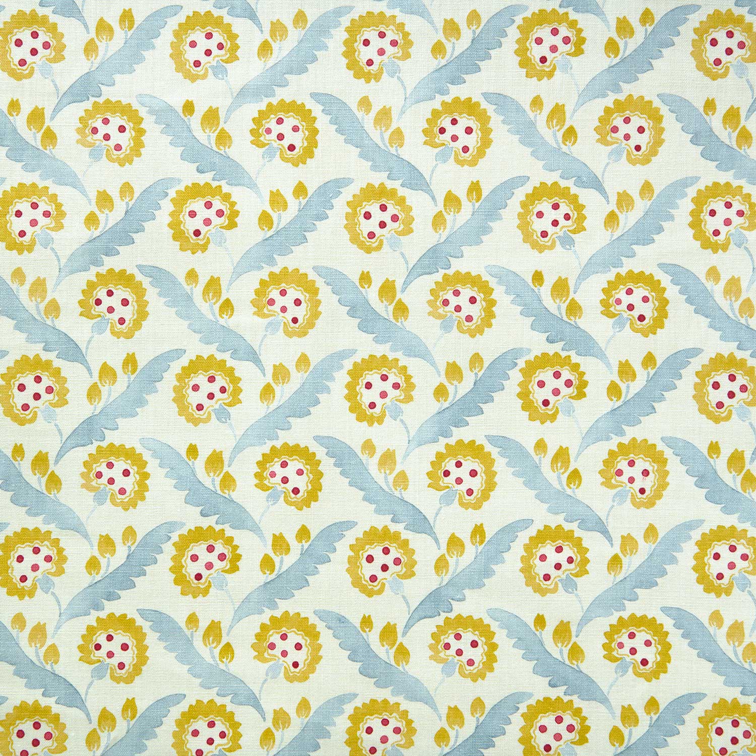 Linwood Polly Rhubarb & Custard Made to Measure Curtains