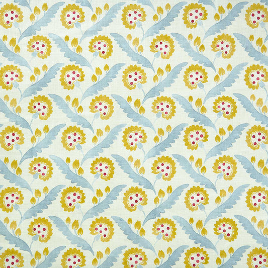 Linwood Polly Rhubarb & Custard FR Made to Measure Curtains