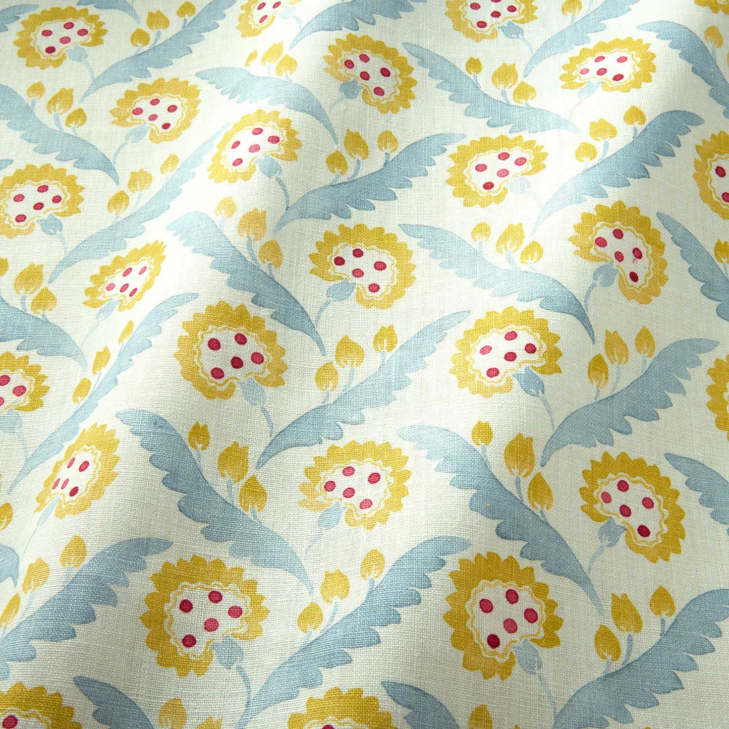 Linwood Polly Rhubarb & Custard Made to Measure Curtains