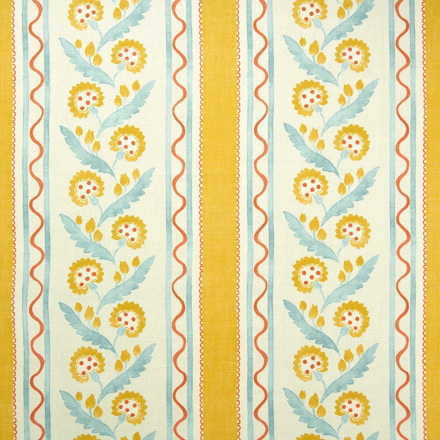 Linwood Polly Stripe St.Clements Made to Measure Curtains