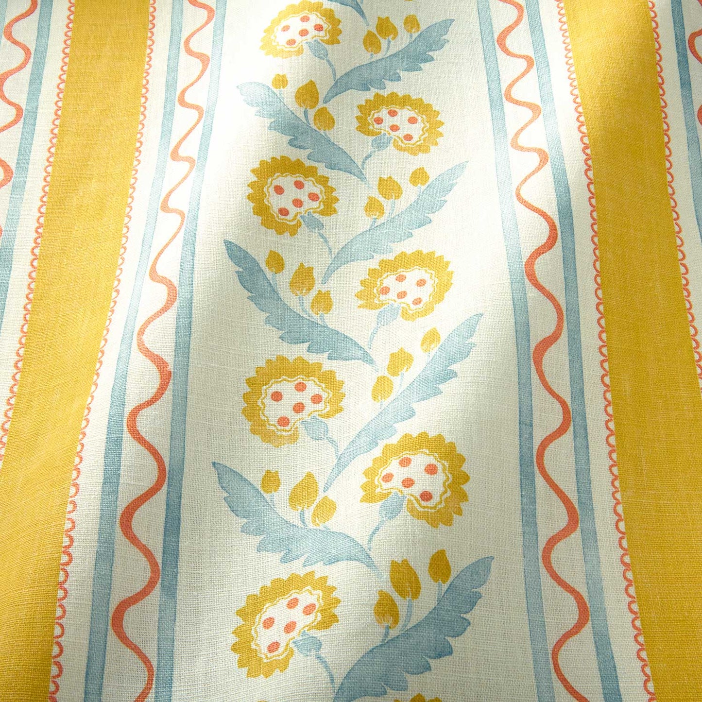 Linwood Polly Stripe St.Clements Made to Measure Curtains